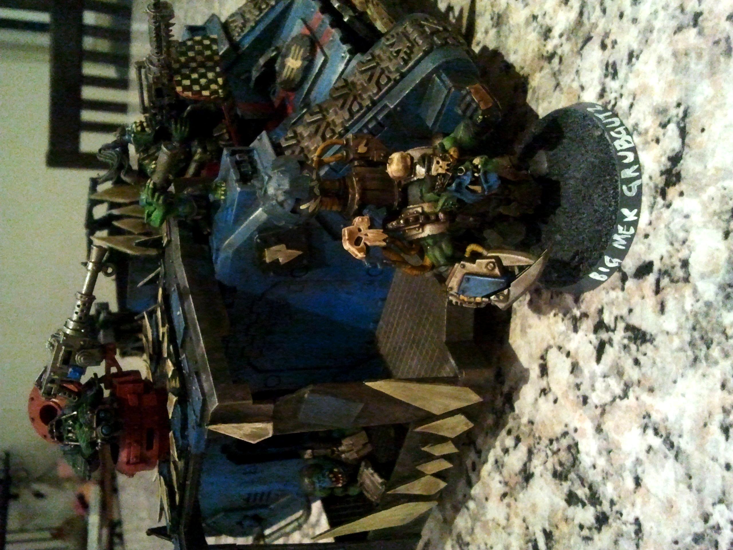 Battle, Big, Grots, Grott, Mekboy, Orks, Wagon