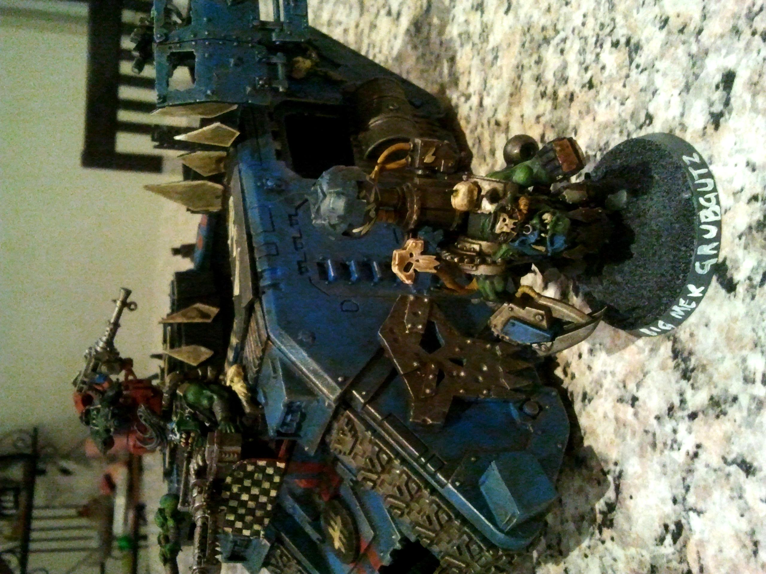Battle, Big, Grots, Grott, Mekboy, Orks, Wagon