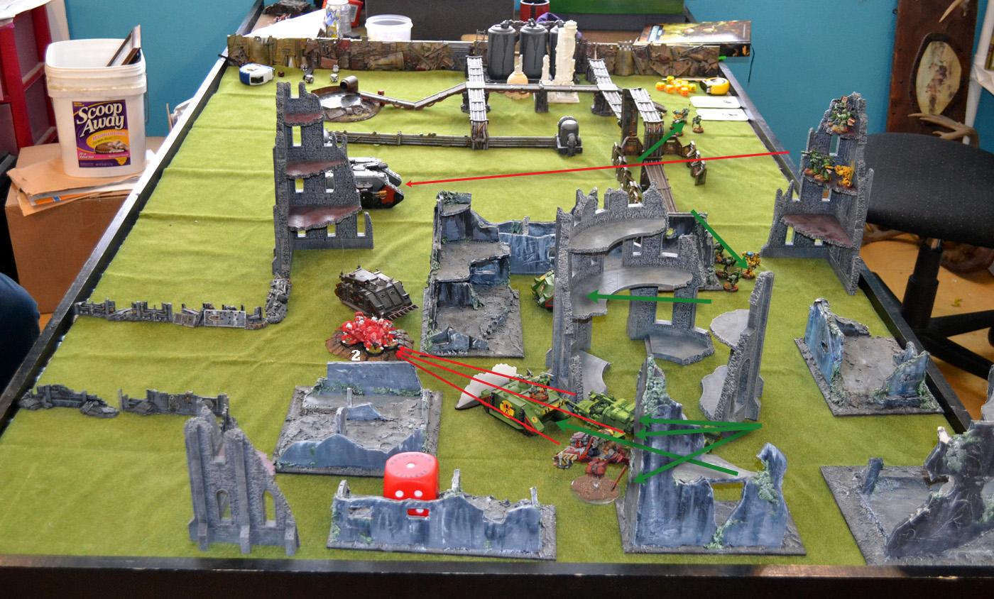Battle Report, Doom Eagles, Mantis Warriors, Space Marines, Warhammer 40,000