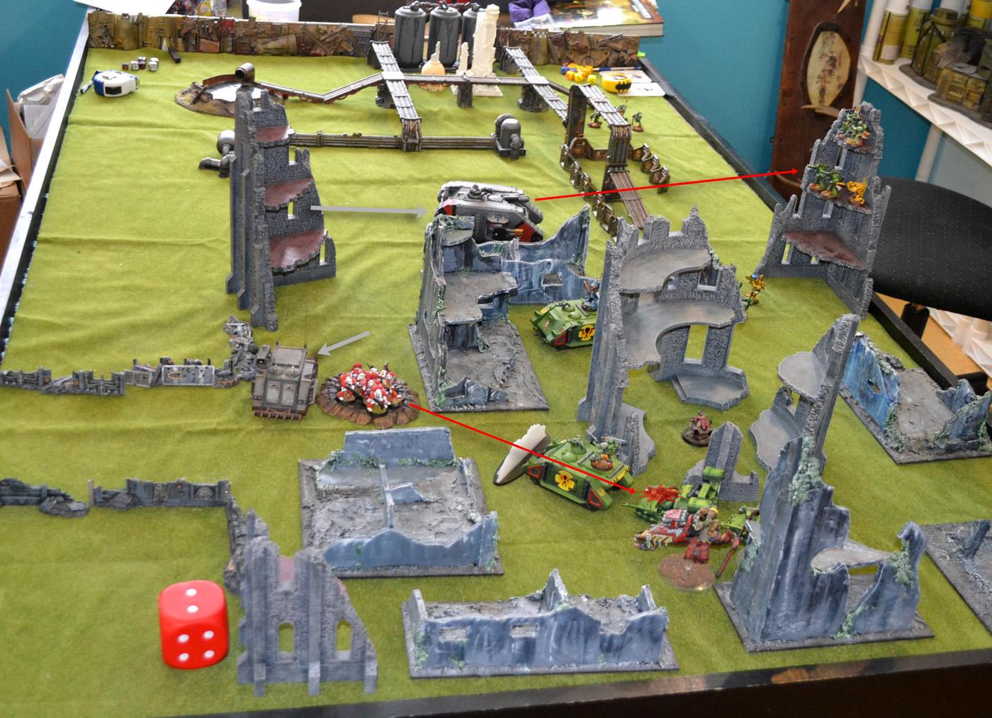 Battle Report, Doom Eagles, Mantis Warriors, Space Marines, Warhammer 40,000