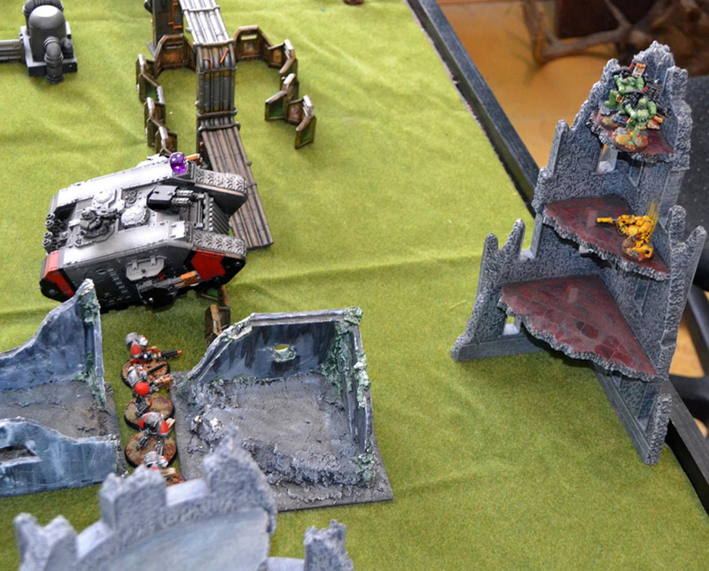 Battle Report, Doom Eagles, Mantis Warriors, Space Marines, Warhammer 40,000