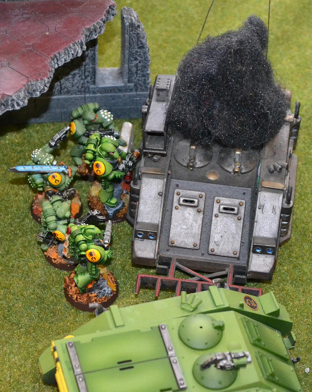 Battle Report, Doom Eagles, Mantis Warriros, Space Marines, Warhammer 40,000