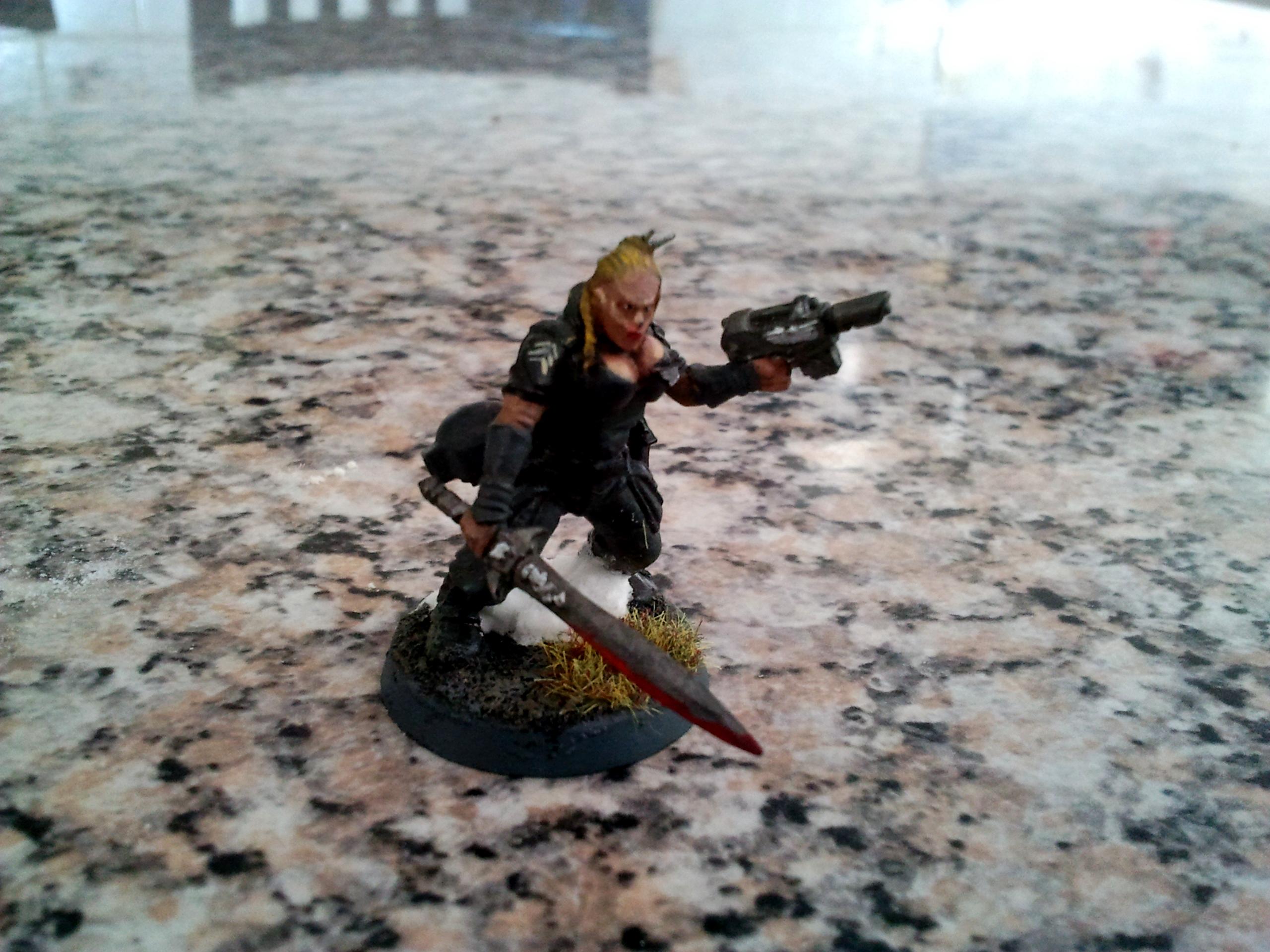 Chimera, Female, Guard, Guardsmen, Imperial, Mech, Plasma, Sergeant, Veteran