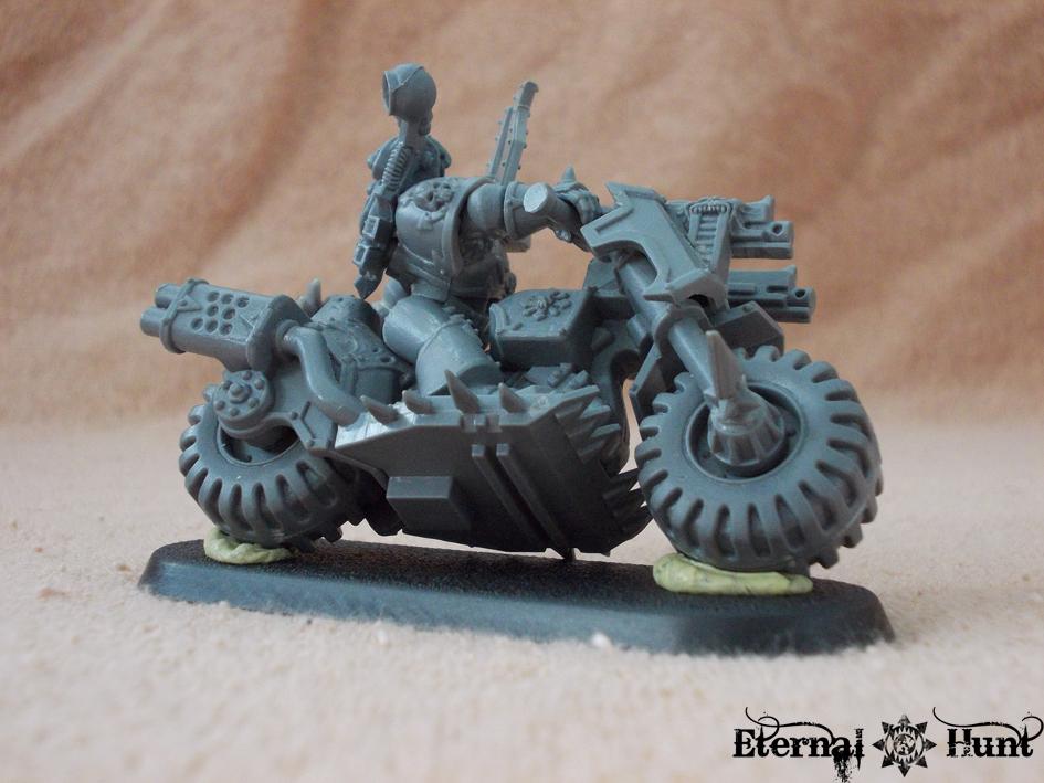 Berserkers, Bike, Chaos, Chaos Bikes, Chaos Space Marines, Conversion, Khorne, Warhammer 40,000, World Eaters