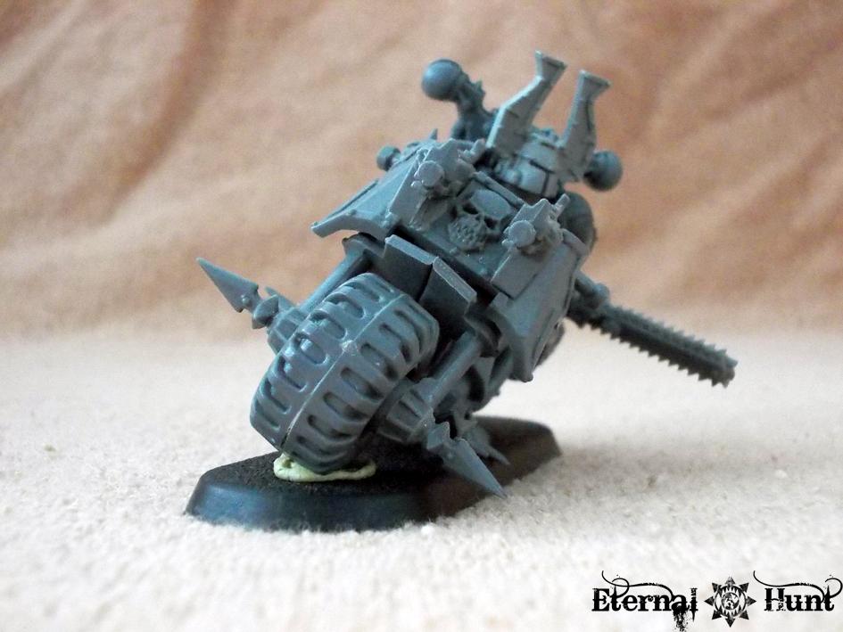 Berserkers, Bike, Chaos, Chaos Bikes, Chaos Space Marines, Conversion, Khorne, Warhammer 40,000, World Eaters