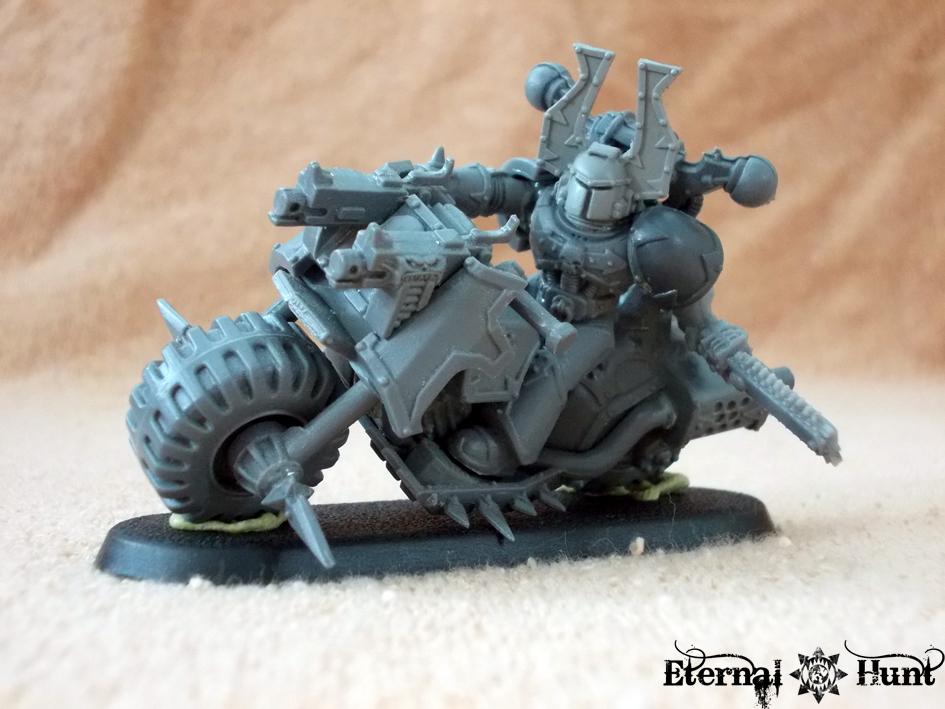 Berserkers, Bike, Chaos, Chaos Bikes, Chaos Space Marines, Conversion, Khorne, Warhammer 40,000, World Eaters