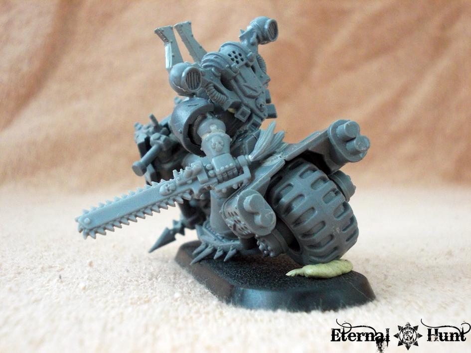 Berserkers, Bike, Chaos, Chaos Bikes, Chaos Space Marines, Conversion, Khorne, Warhammer 40,000, World Eaters