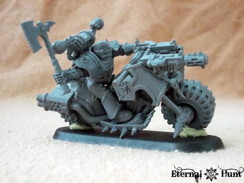 Berserkers, Bike, Chaos, Chaos Bikes, Chaos Space Marines, Conversion, Khorne, Warhammer 40,000, World Eaters