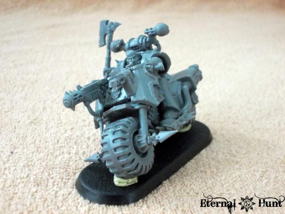 Berserkers, Bike, Chaos, Chaos Bikes, Chaos Space Marines, Conversion, Khorne, Warhammer 40,000, World Eaters