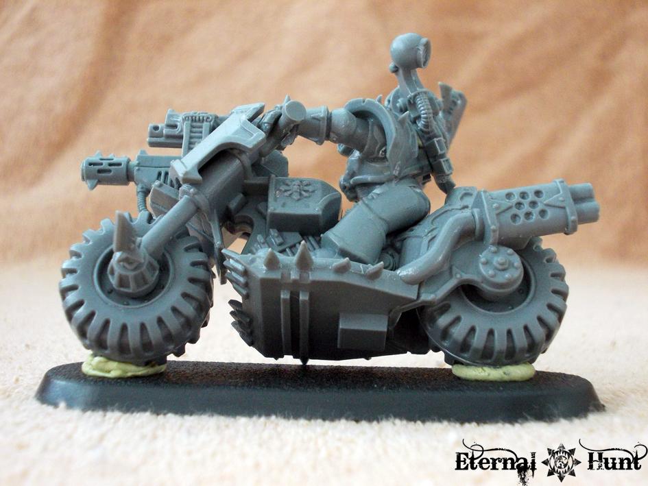 Berserkers, Bike, Chaos, Chaos Bikes, Chaos Space Marines, Conversion, Khorne, Warhammer 40,000, World Eaters