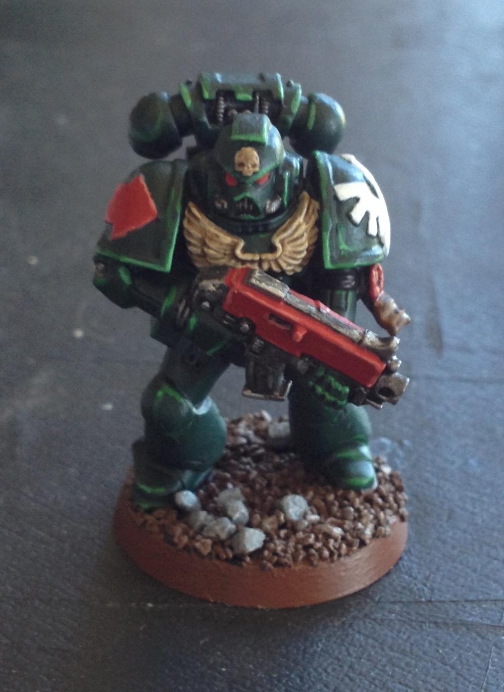 First 40K & Dark Angels Model Ever!!!
