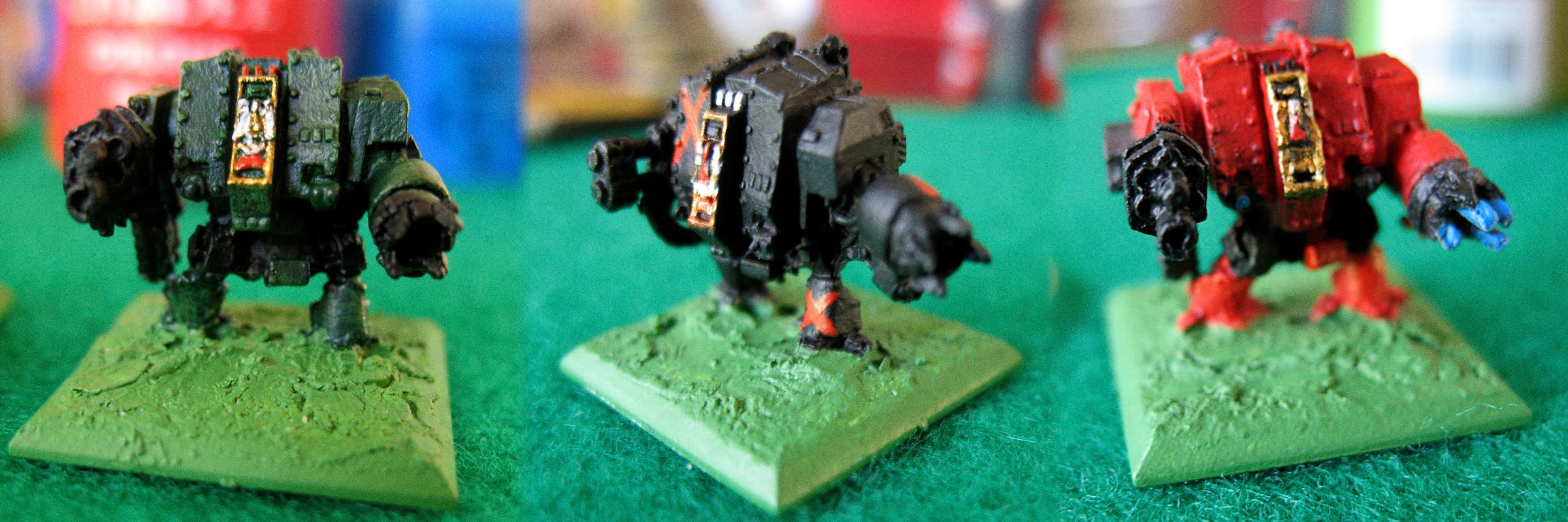 Blood Angels, Dark Angels, Dreanoughts, Epic, Furioso