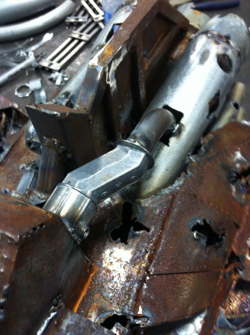 left engine