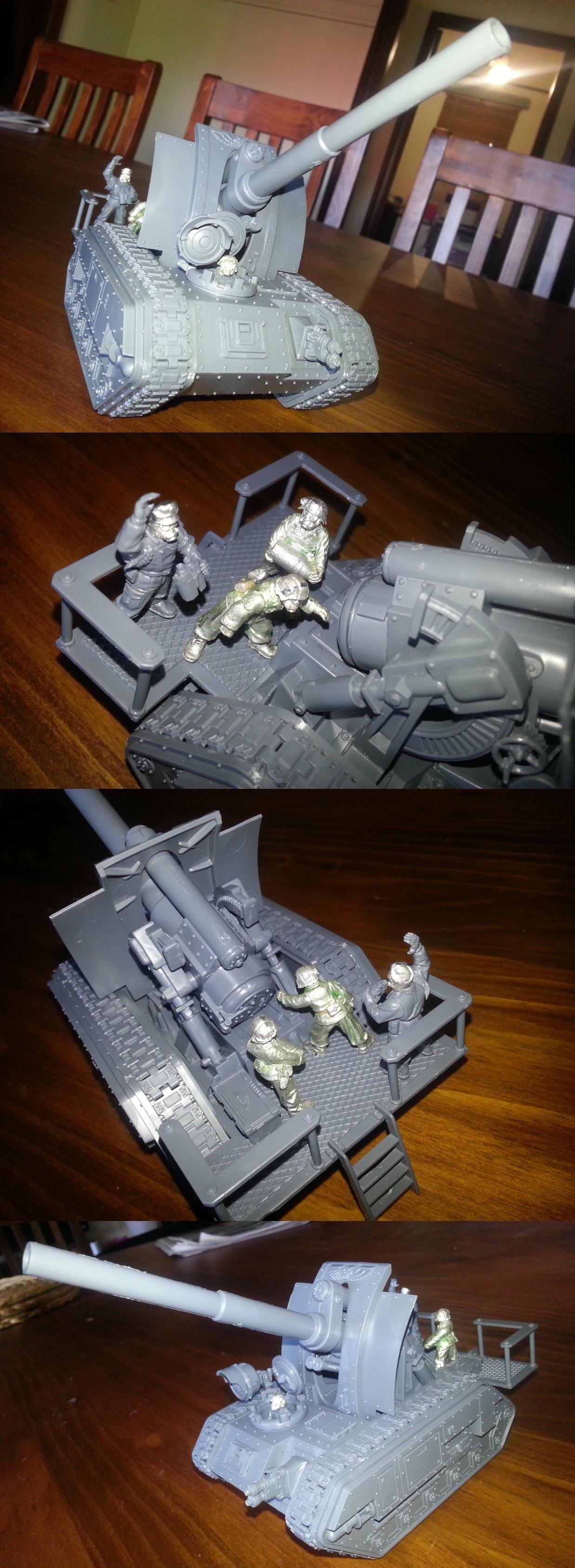 Basilisk, Crew, Imperial Guard, Kolony Militia, Pig Iron, Work In Progress