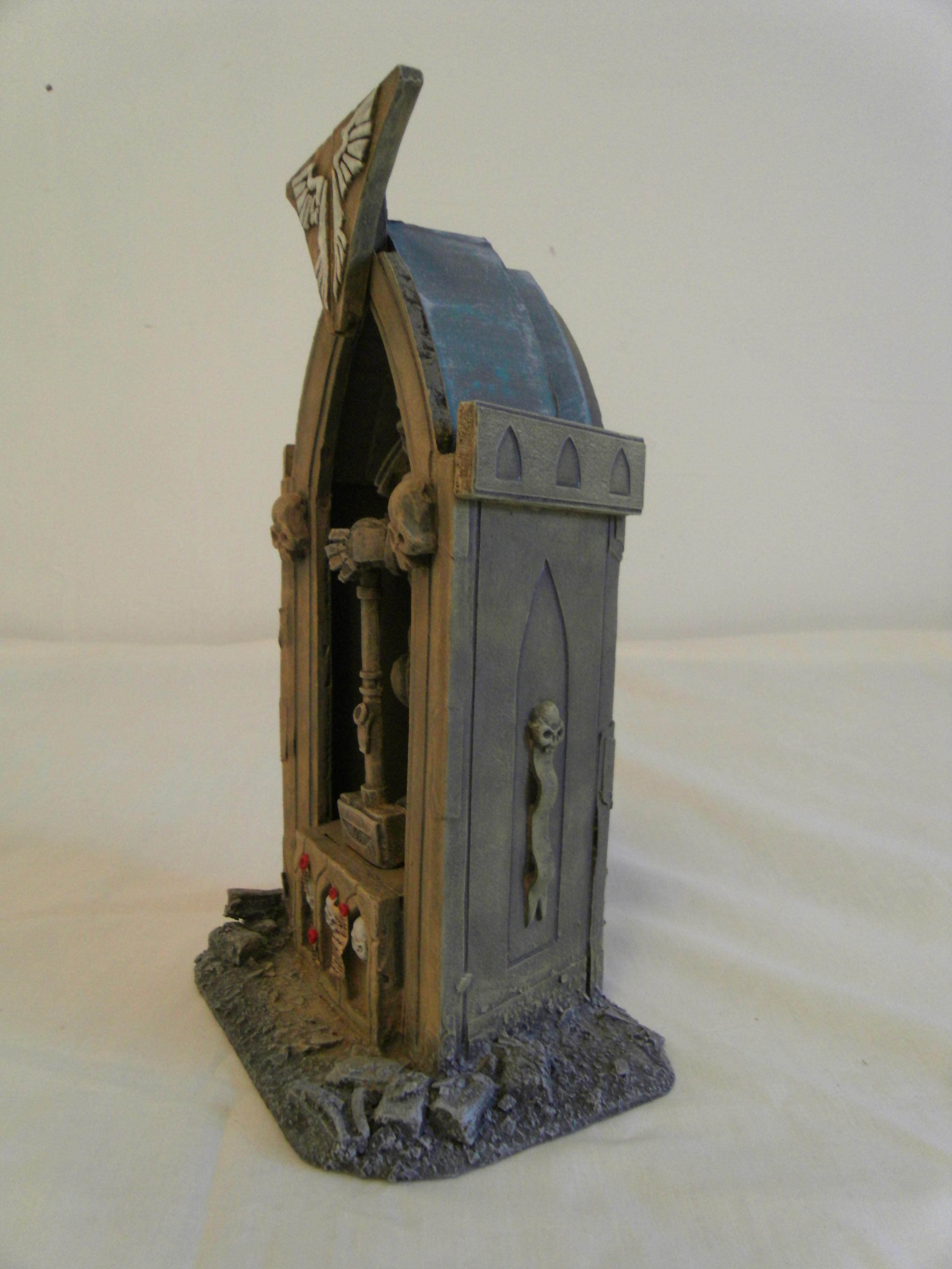 Ruin, Shrine, Space Marines, Statue, Temple, Terrain, Warhammer 40,000, Warhammer Fantasy