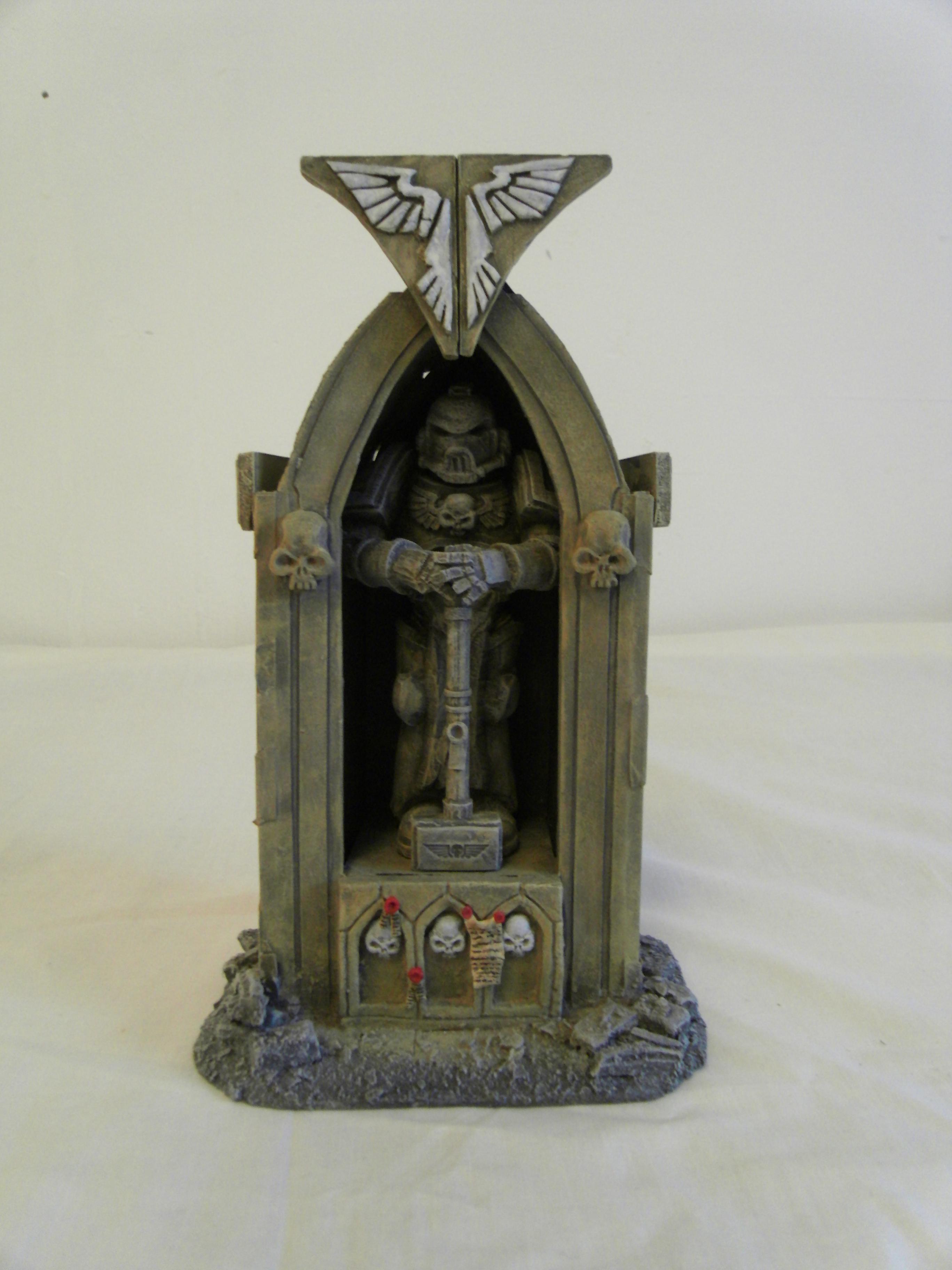 Ruin, Shrine, Space Marines, Statue, Temple, Terrain, Warhammer 40,000, Warhammer Fantasy