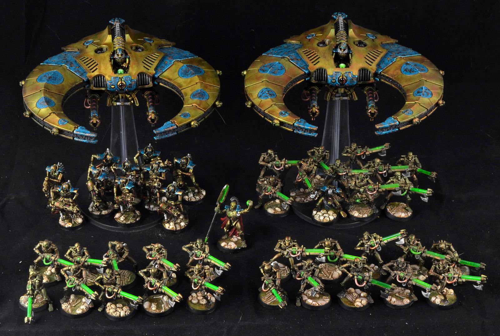 Battle Report, Necrons, Space Marines, Warhammer 40,000