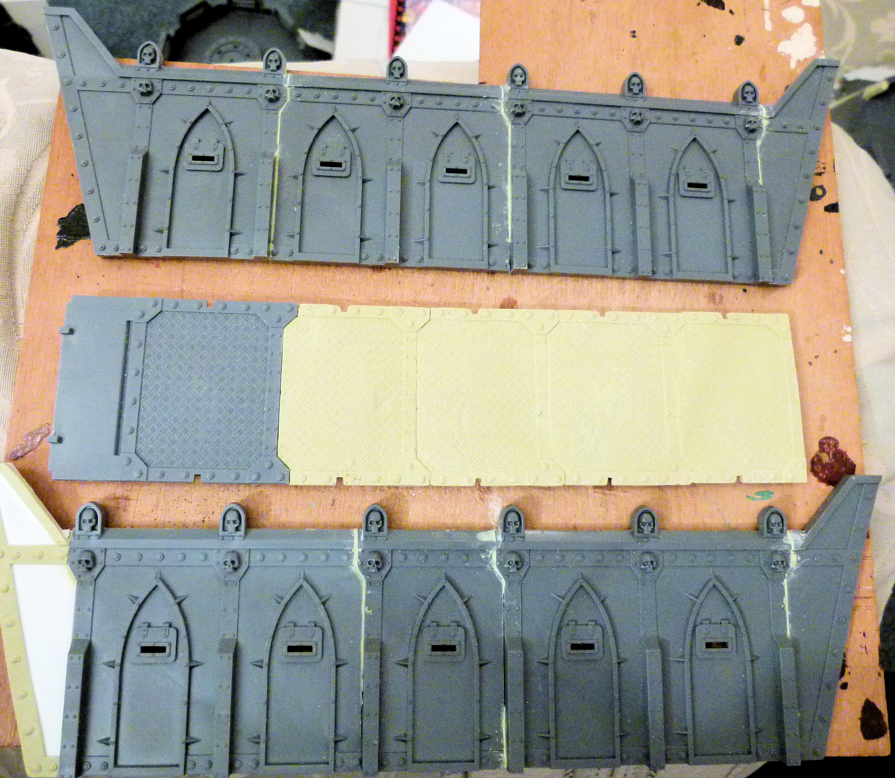 WIP  &quot;Fort&quot;ress of Redemption rear wall