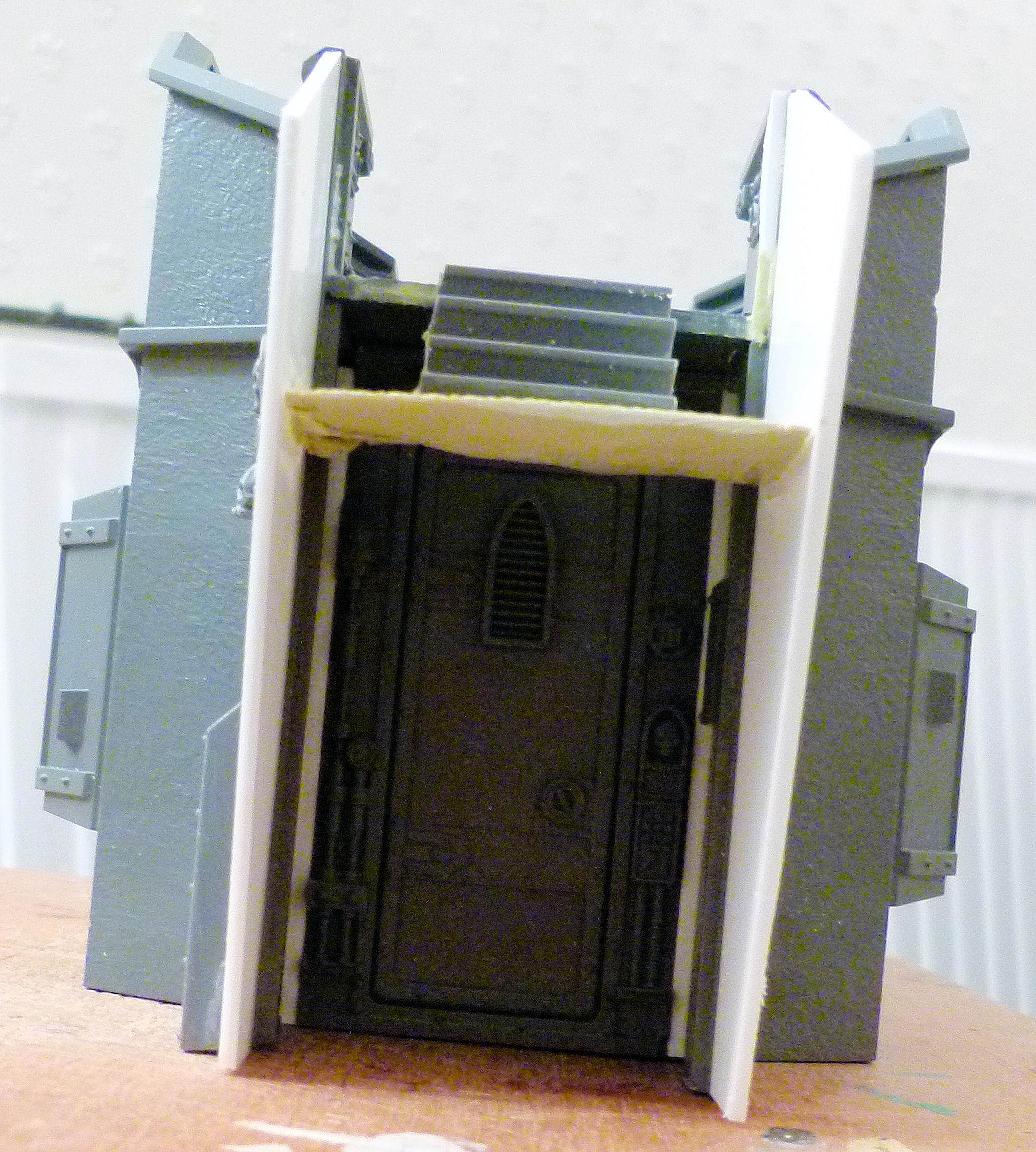 WIP  &quot;Fort&quot;ress of Redemption Front gae side hatch
