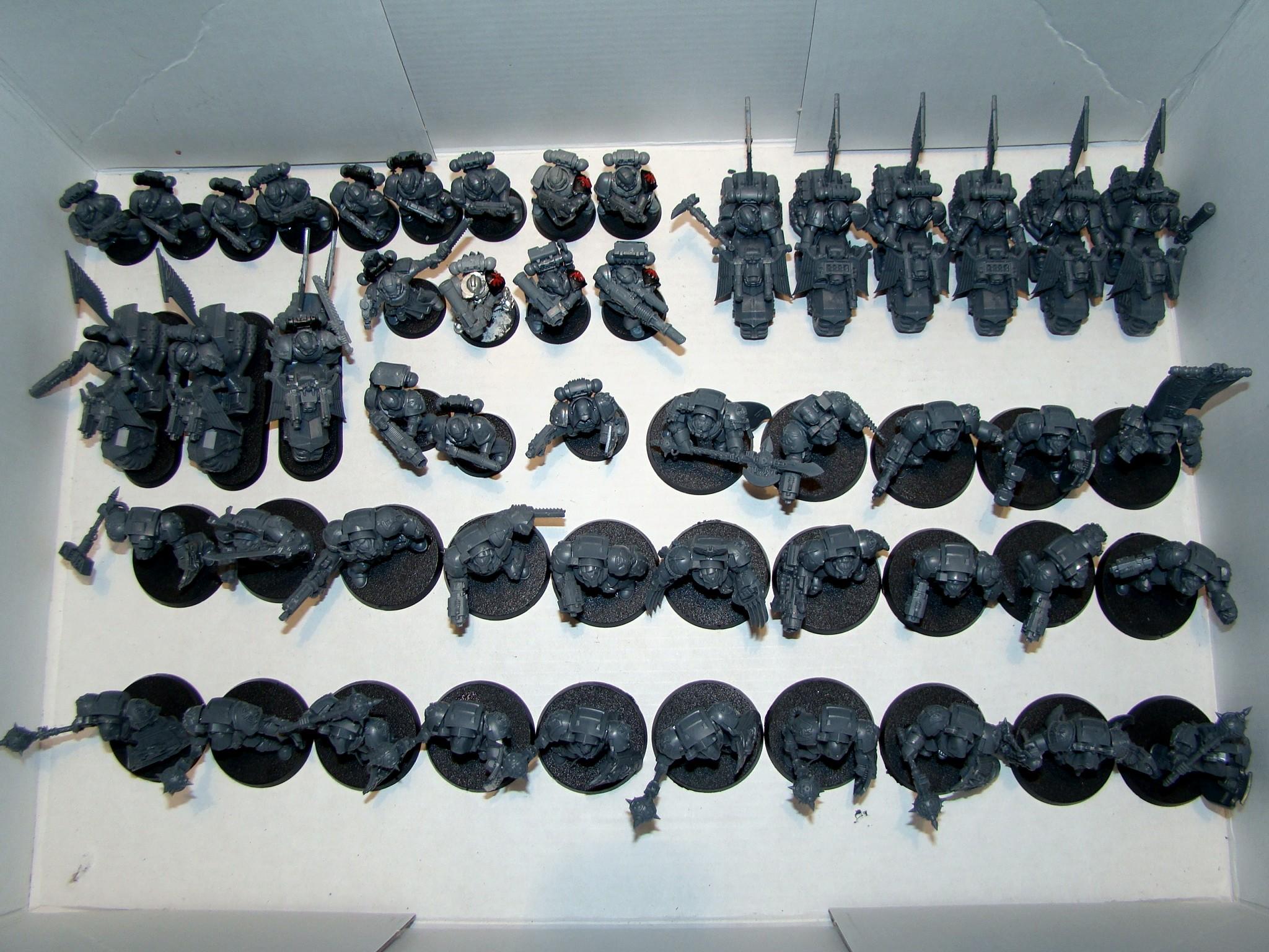 Dark Angels, Space Marines, Warhammer 40,000, Work In Progress