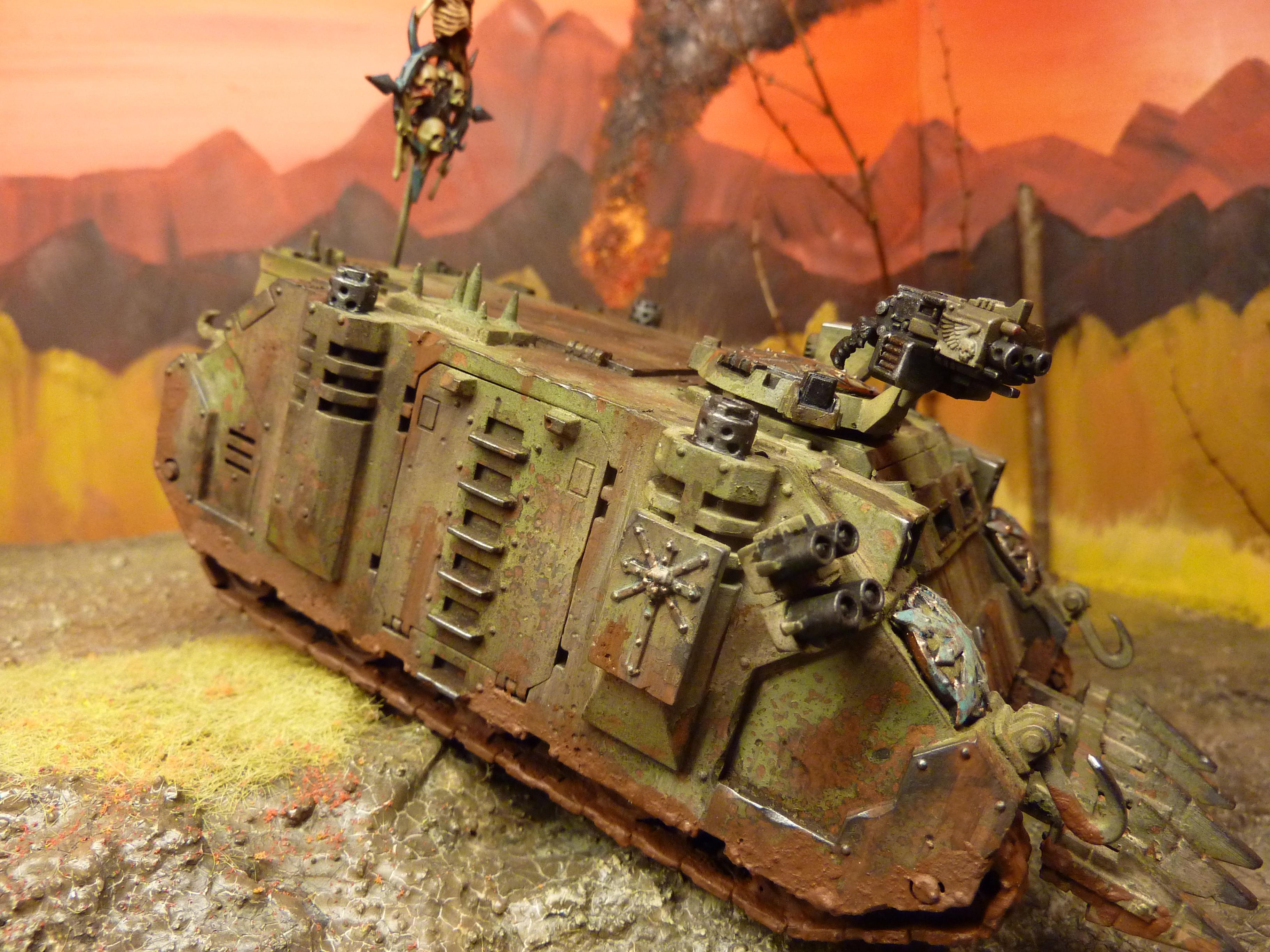 Chaos Space Marines, Nurgle, Rhino