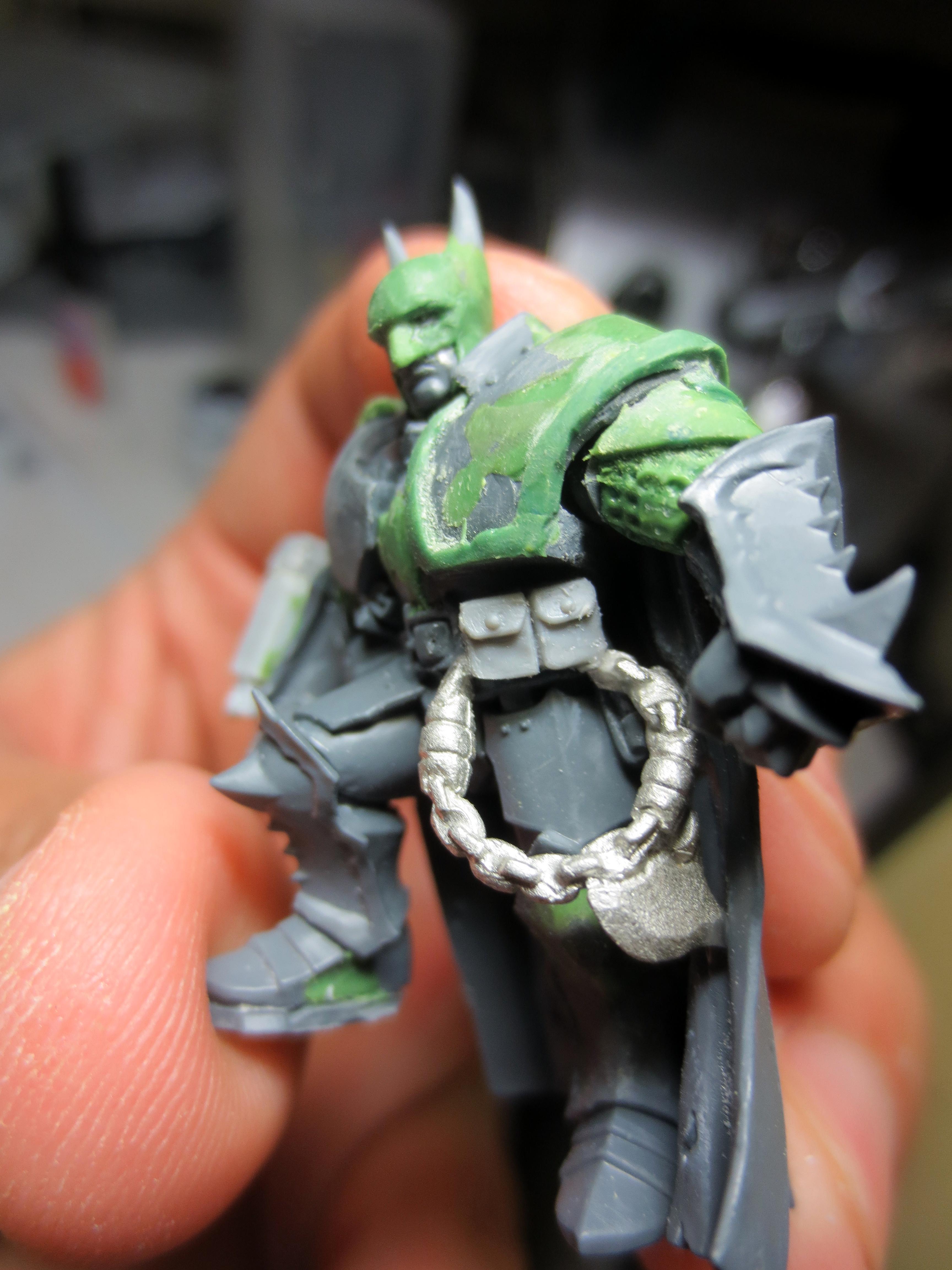 Batman, Conversion, Hunter, Inquisimunda, Inquisition, Inquisitor, Rogue, Warhammer 40,000, Work In Progress