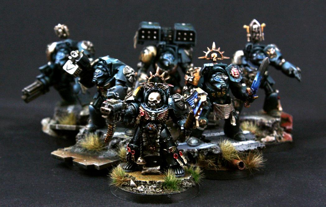 Black Templars, Blood Angels, Painting Service, Space Marines