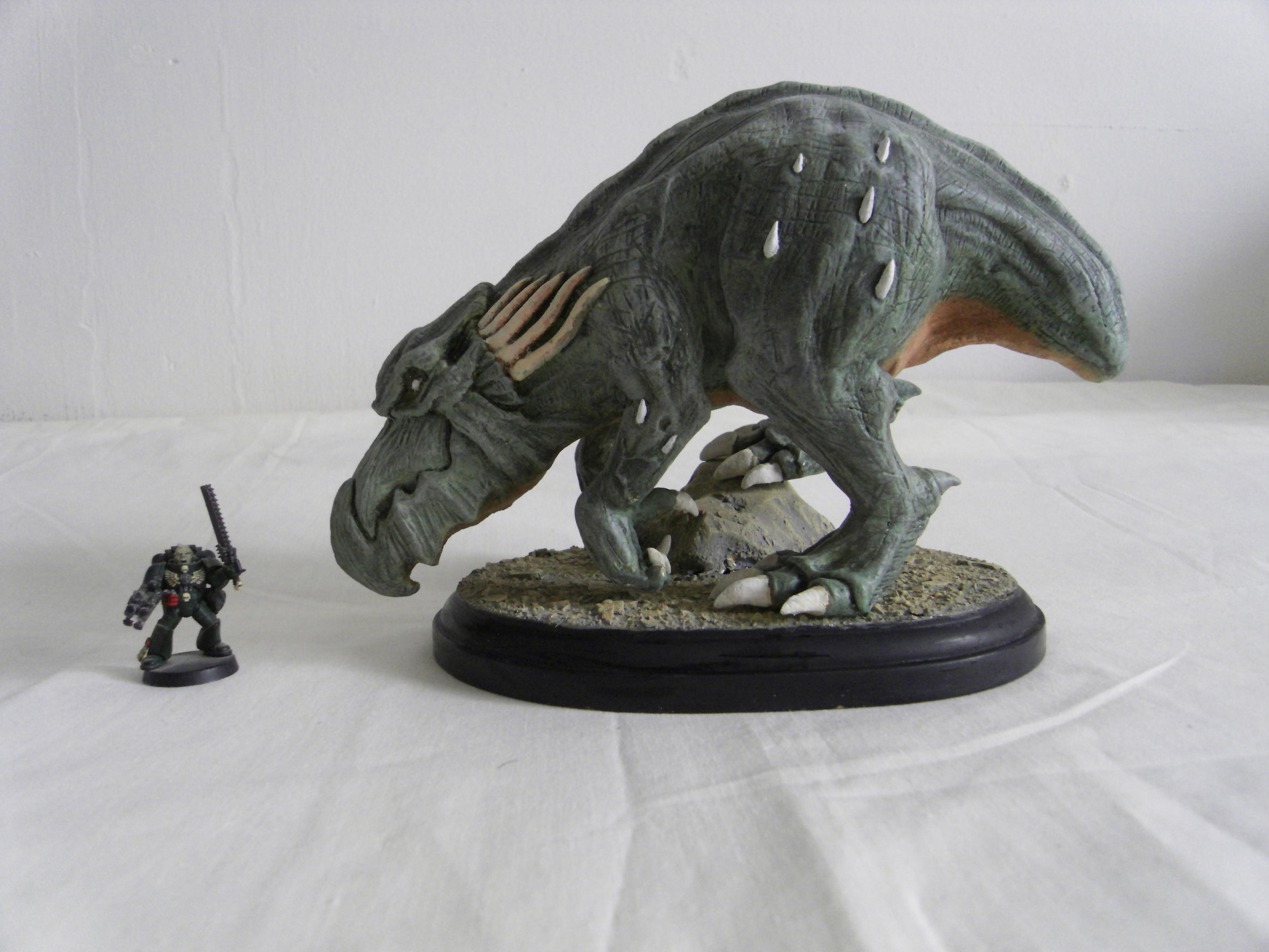 Gnarloc, Knarloc, Kroot, Scratch Build, Sculpting, Tau, Warhammer 40,000, Warhammer Fantasy