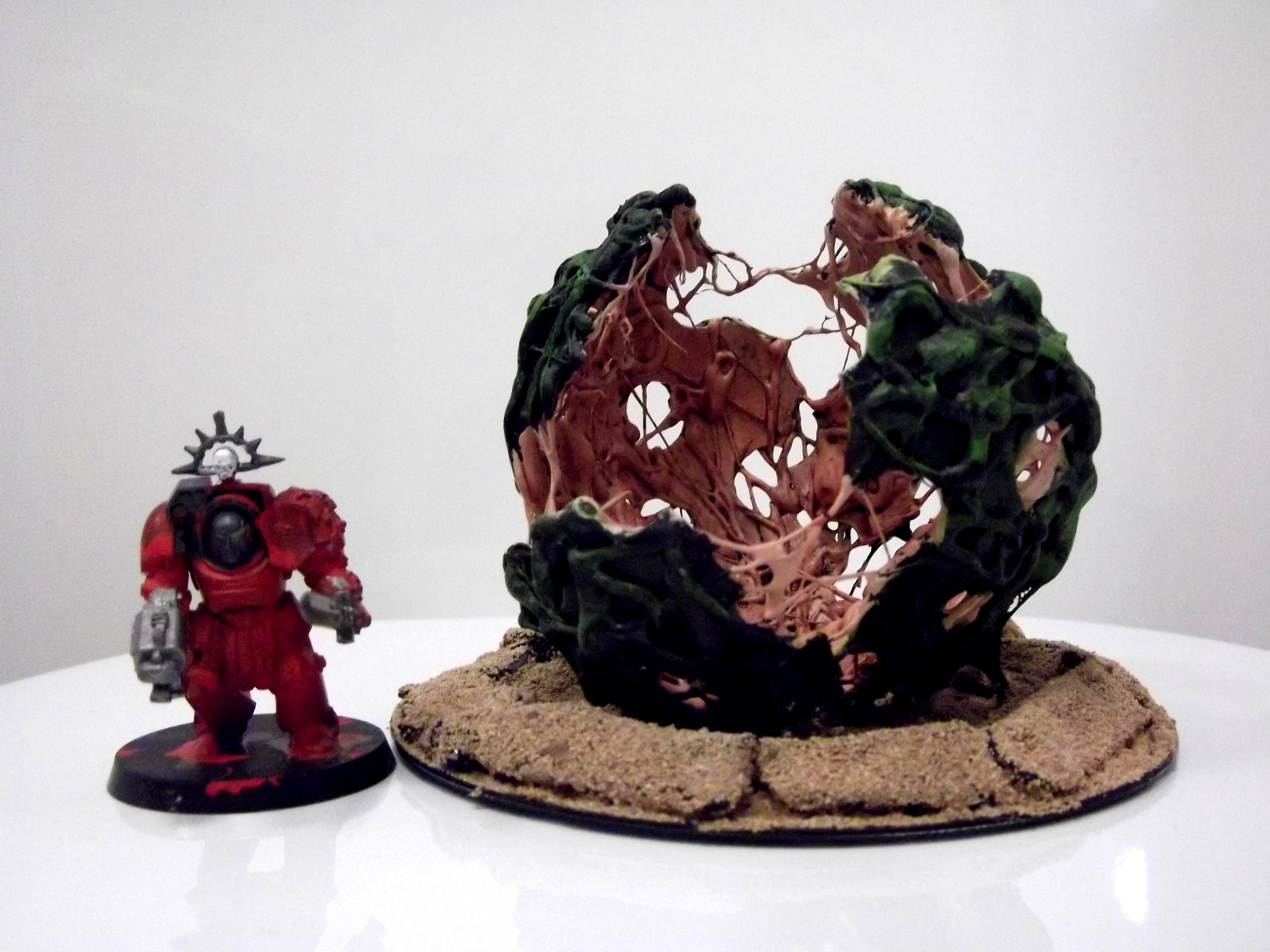 Conversion, Mycetic Spore, Scratch Build, Sculpting, Tyranids, Vallhemn