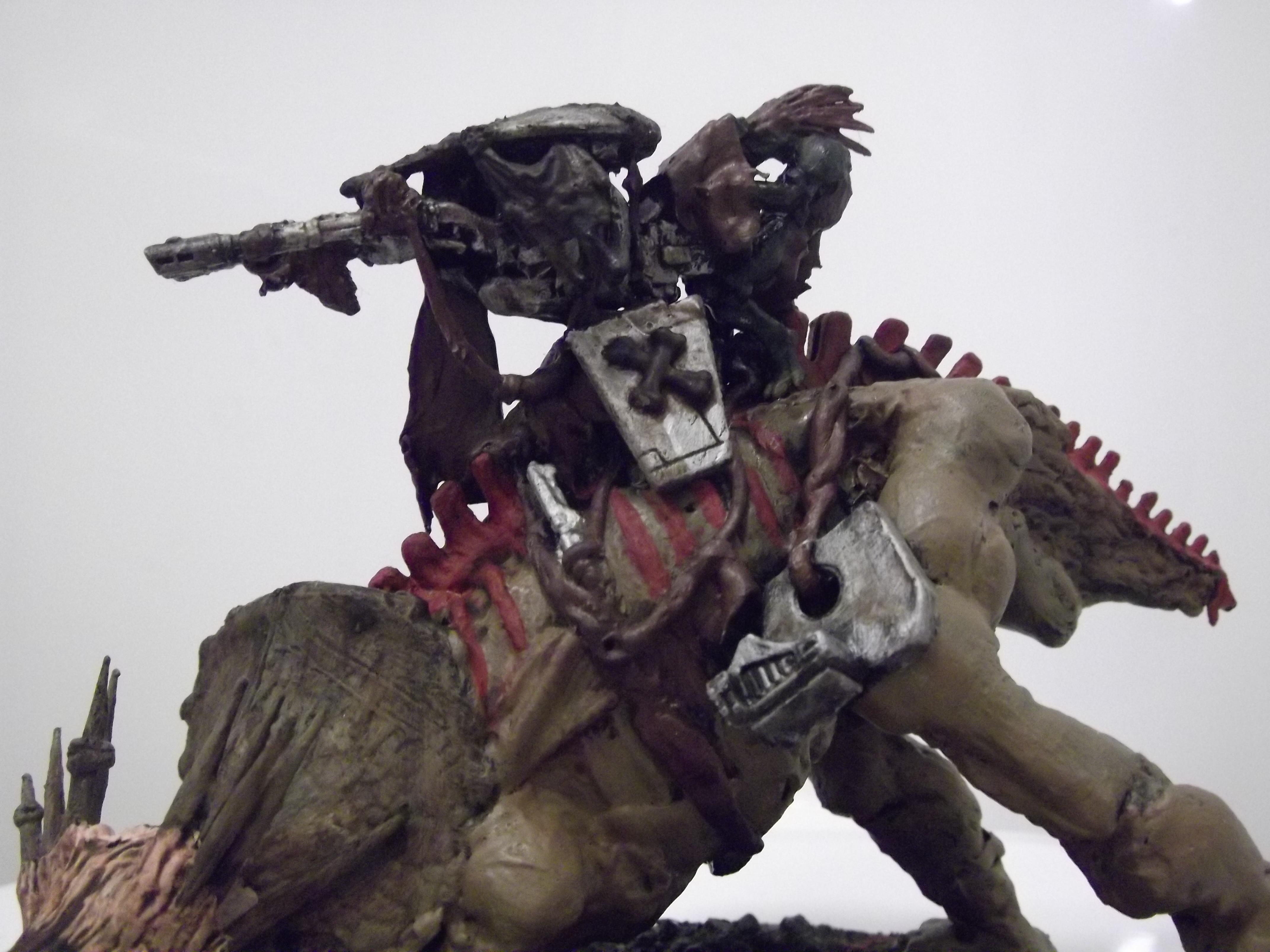 Conversion, Greater Knarloc, Knarloc, Kroot, Scratch Build, Sculpting