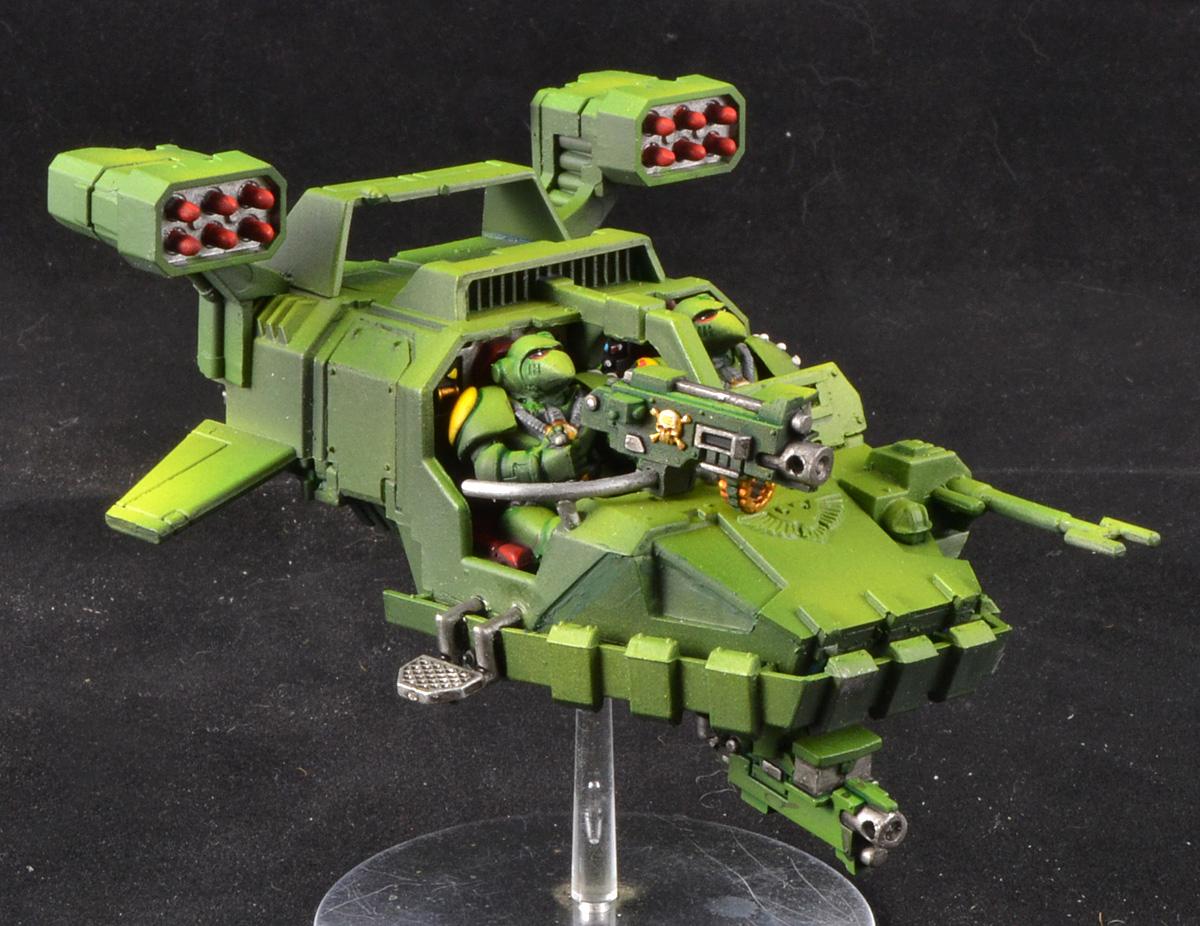 Land Speeder Typhoon, Mantis Warriors, Space Marines, Warhammer 40,000, Work In Progress