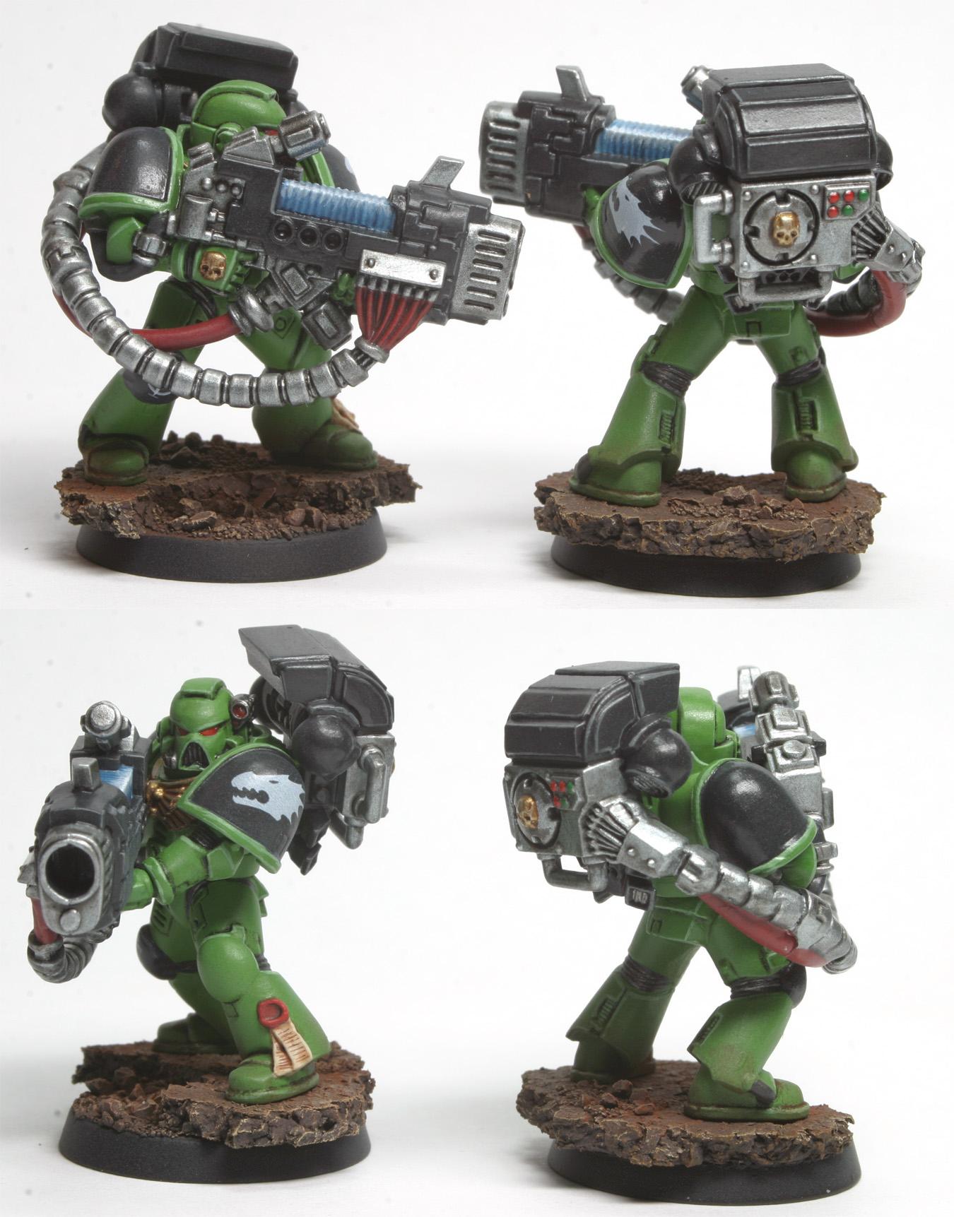 Devastator, Plasma Cannon, Salamanders, Space Marines