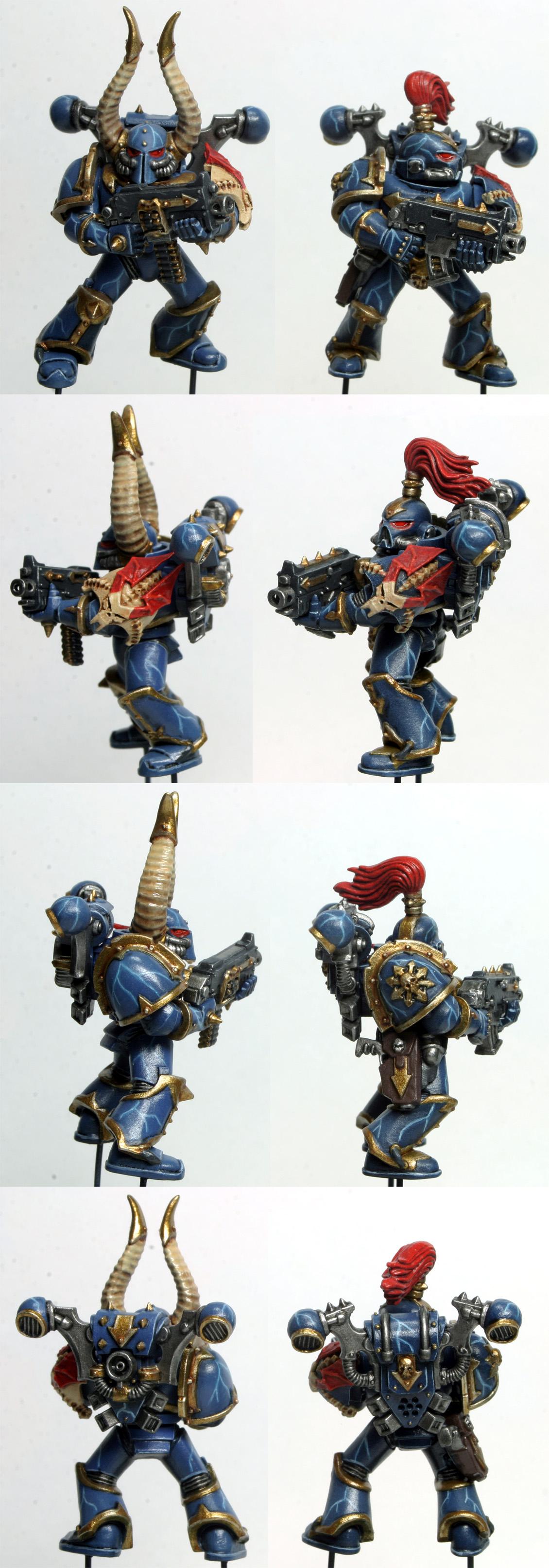 Chaos Space Marines, Night Lords, Test Model