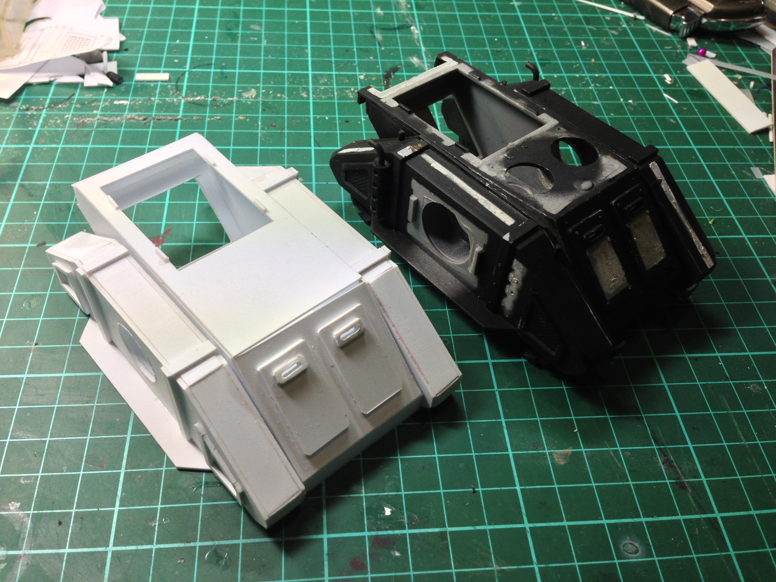 Mk. I Rhino, Scratch Build, Work In Progress