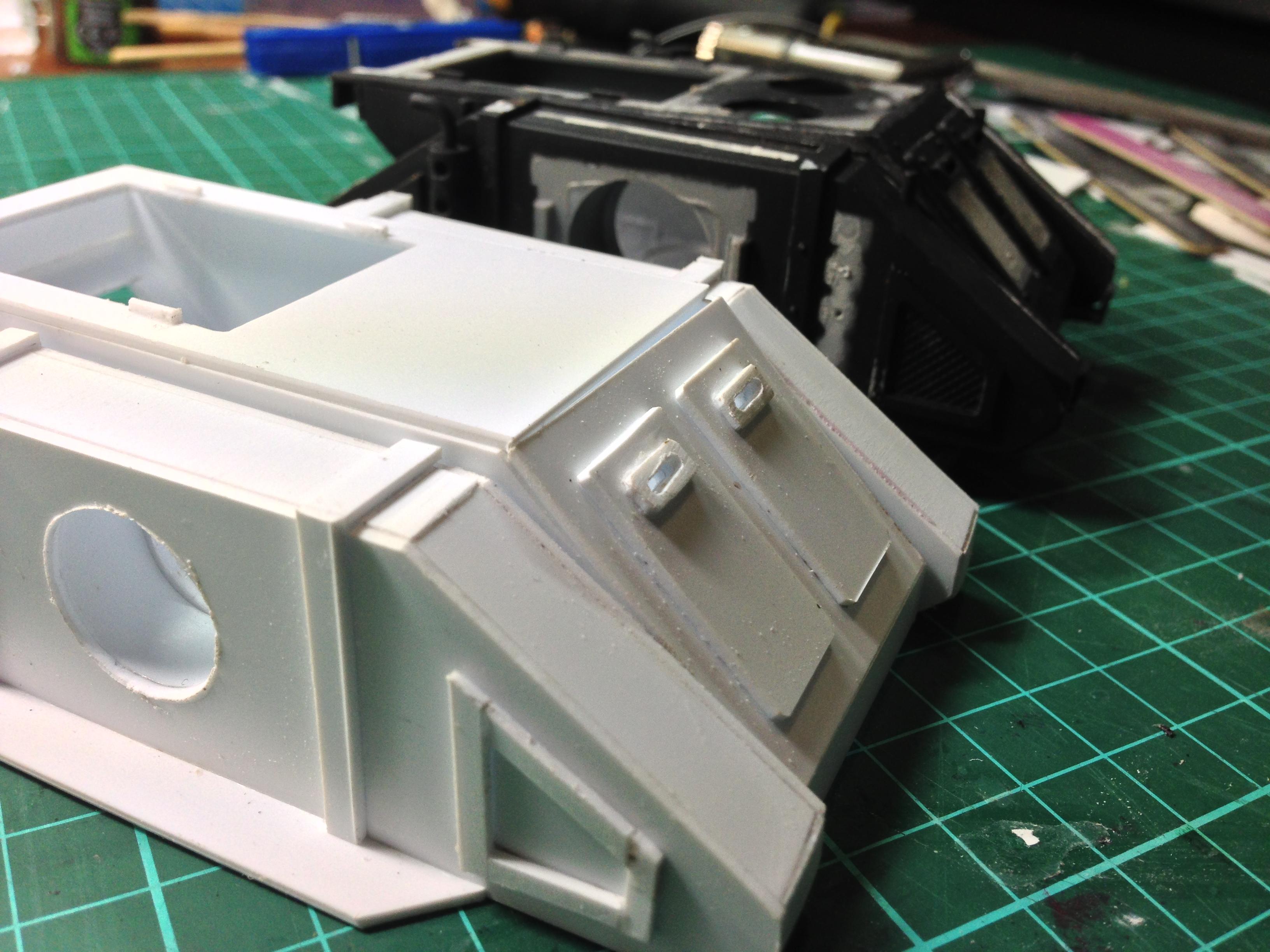 Mk. I Rhino, Scratch Build, Work In Progress