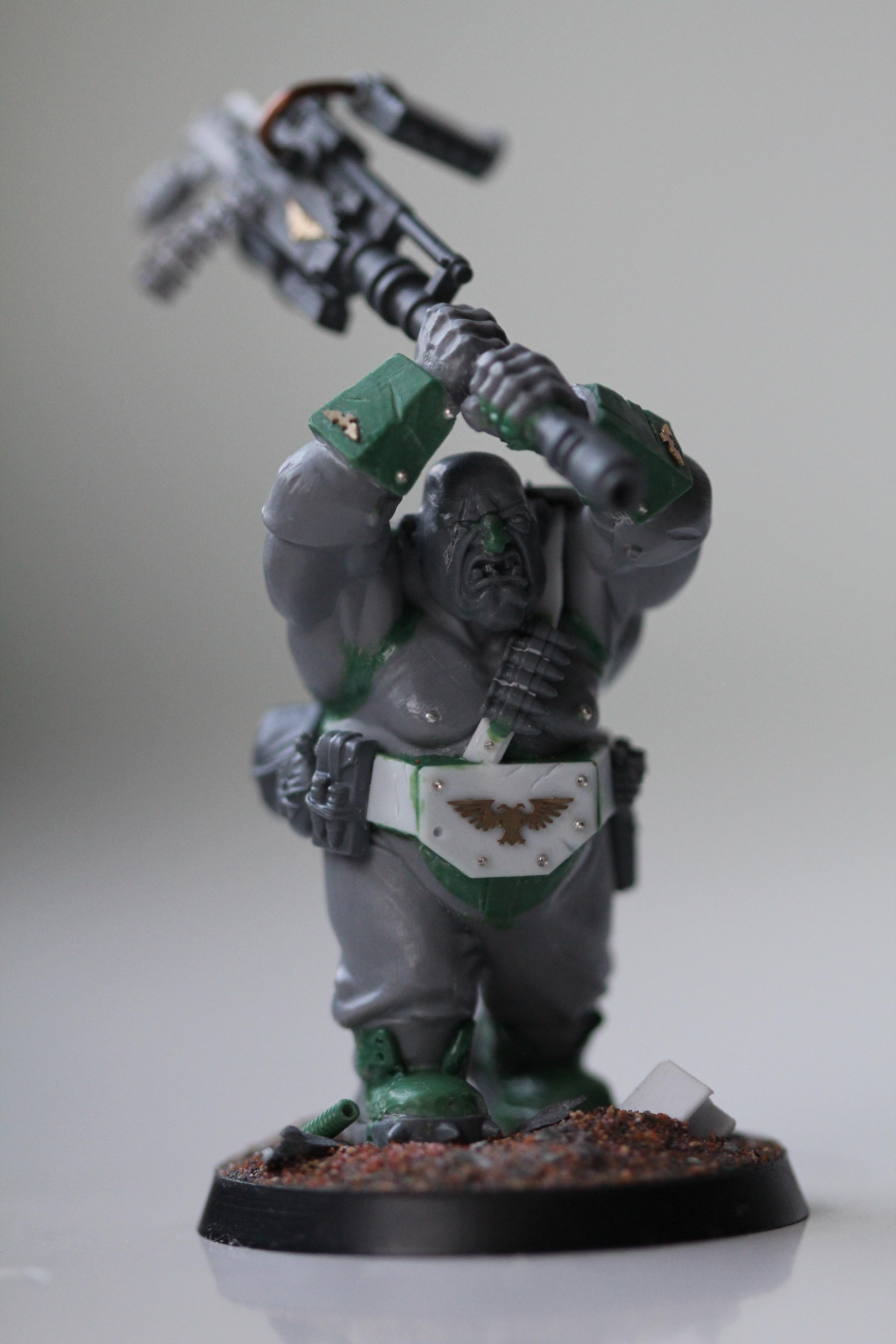 Conversion, Imperial Guard, Melee, Ogryns, Warhammer 40,000