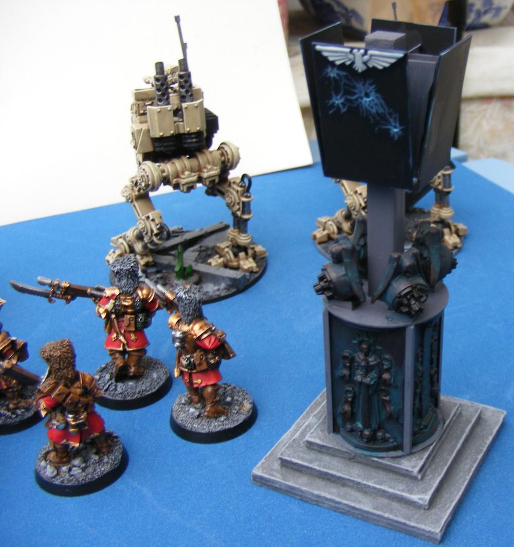 Imperial Guard, Sentinel, Terrain, Vostroyans, Warhammer 40,000