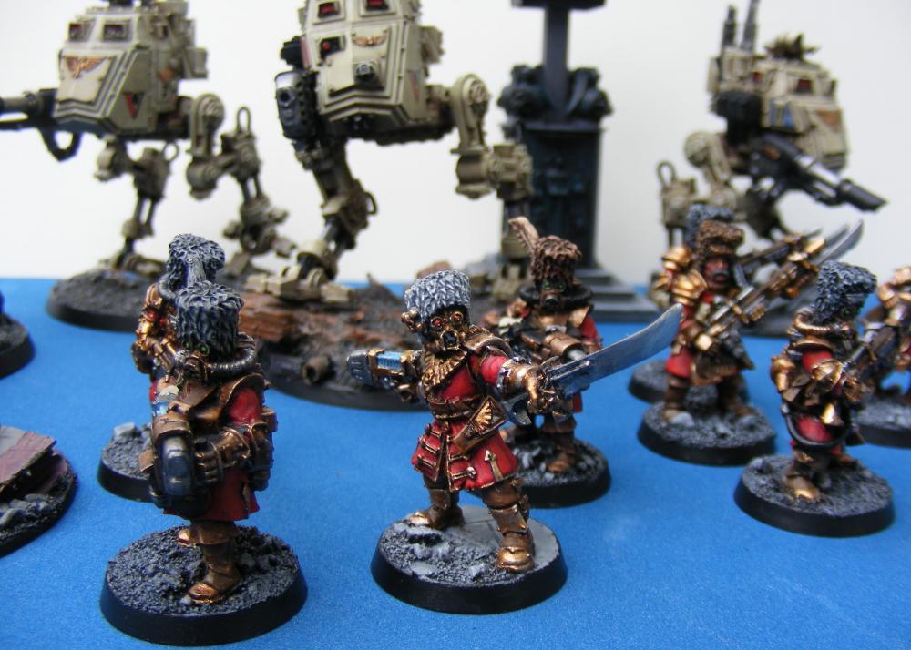 Imperial Guard, Sentinel, Vostroyans, Warhammer 40,000