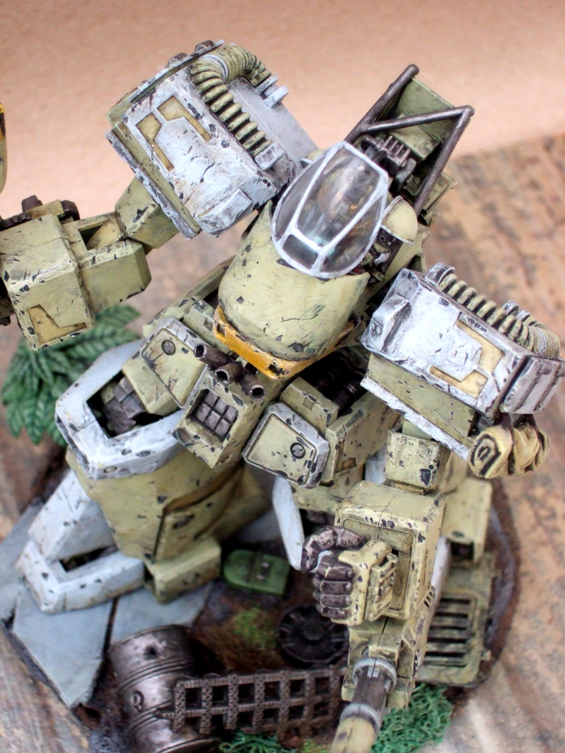 Conversion Dreadnaught, Land Walker, Space Marines