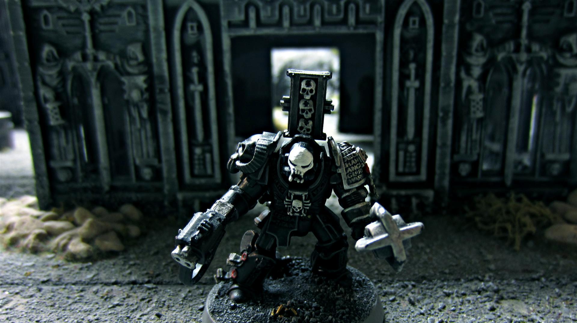 Alien Hunter, Alien Hunters, Black Shields, Blackshields, Deathwatch, Deathwatch Blackshields, Inquisition, Kill Team, Ordos, Ordos Xenos, Power Maul, Space Marines, Terminator Armor, Terminator Chaplain, Watch Chaplain