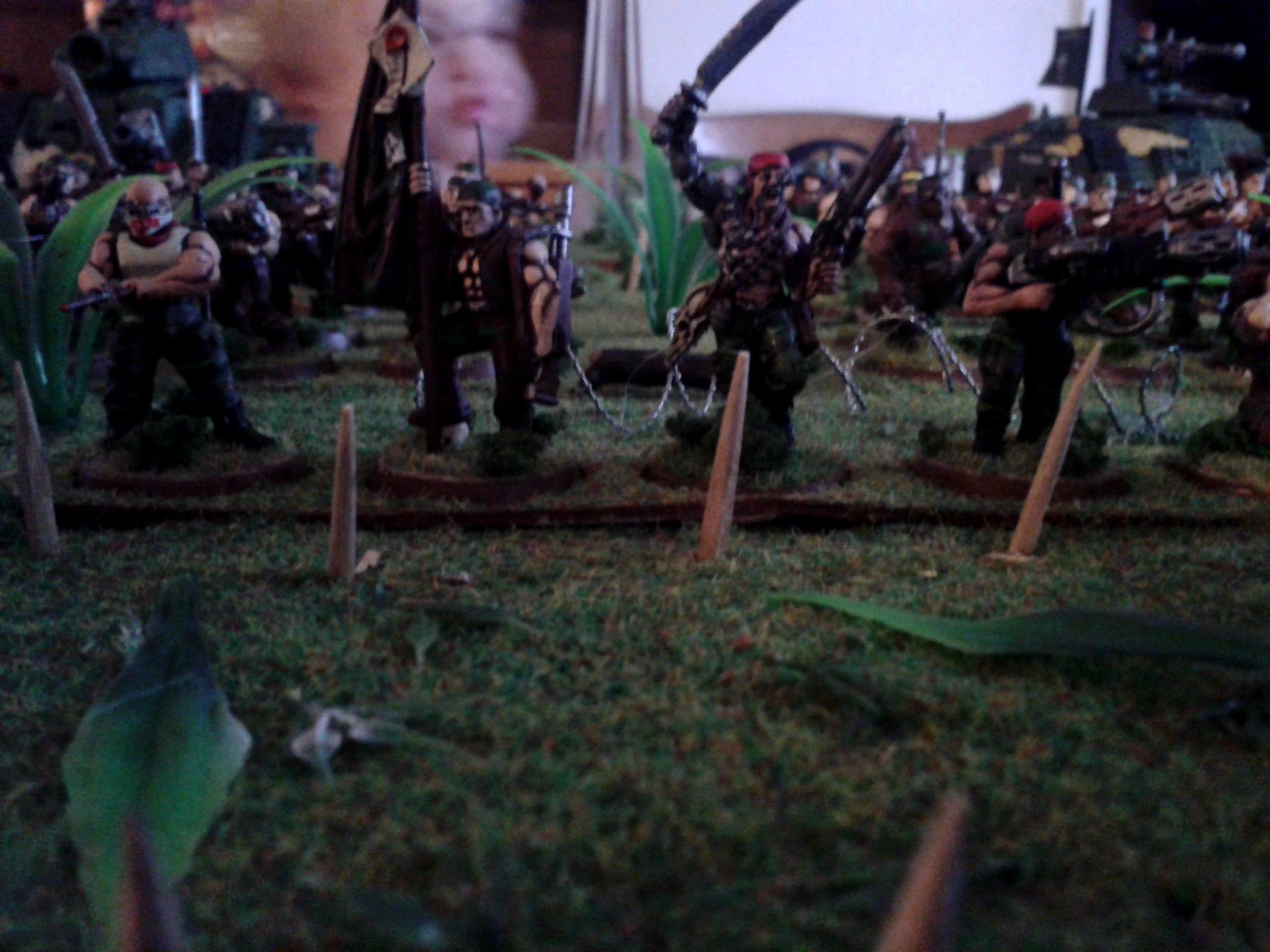 Catachan, Command Squad, Imperial Guard, Iron Hand Straken