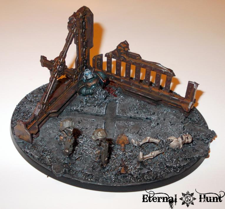 Base, Chaos, Chaos Space Marines, Conversion, Daemon Engine, Flyer, Heldrake, Hellrazor, Khorne, Paintjob, Warhammer 40,000, World Eaters