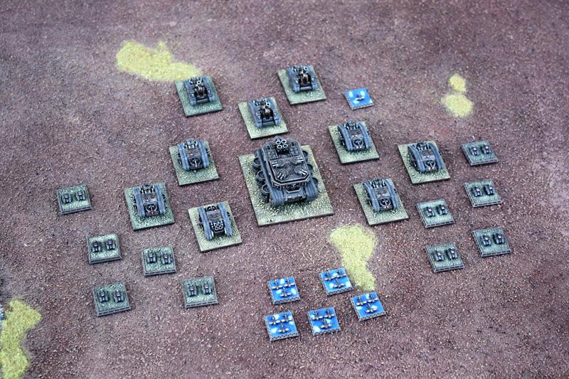 1:1200, Dystopian Wars, Steampunk, Tank