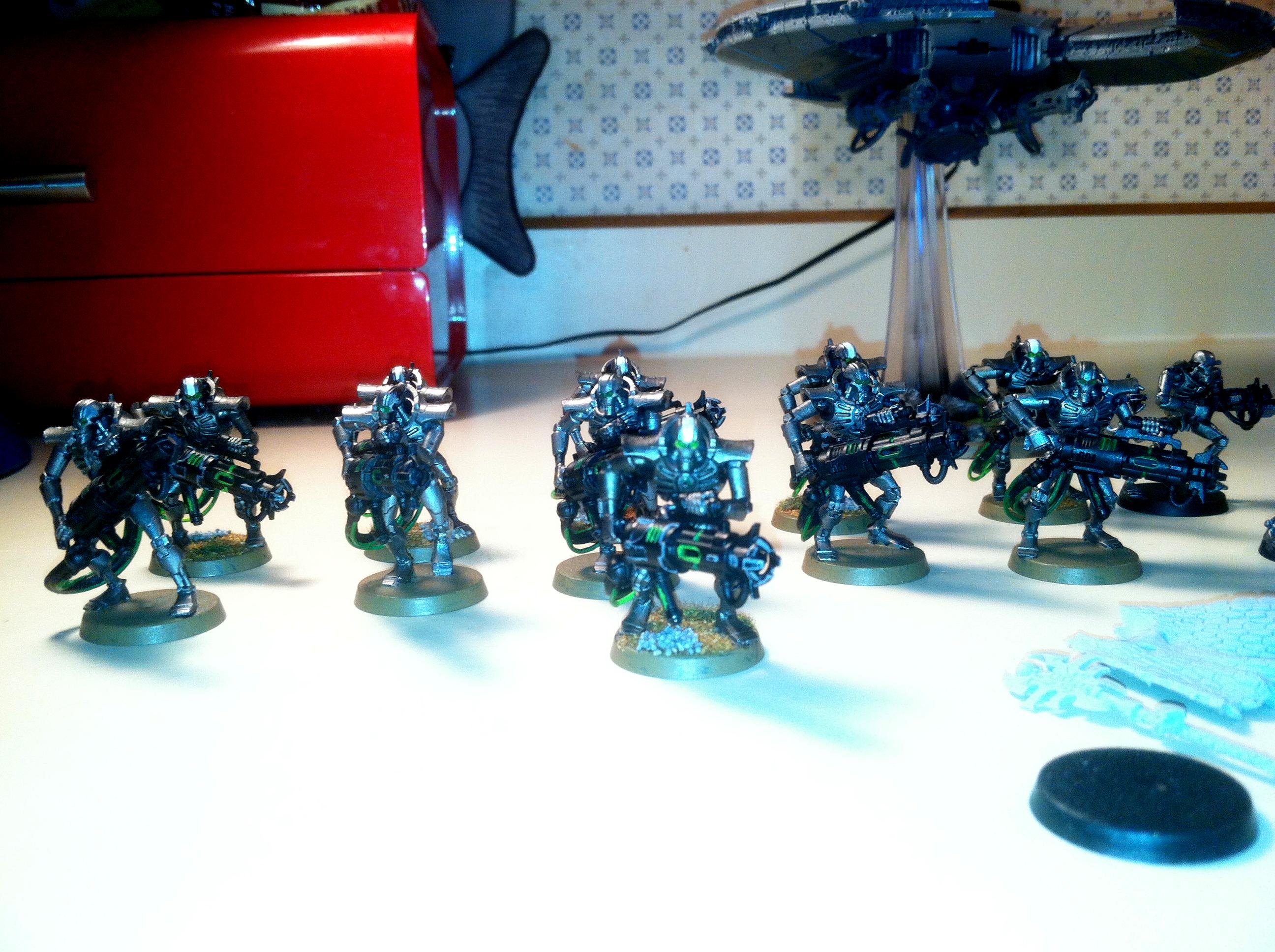 Gauss, Immortals, Imotekh, Necrons, Tesla, Warriors