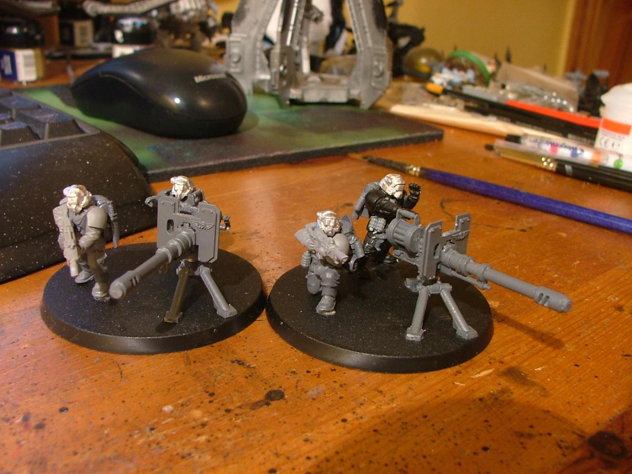 Magnetized heavy weapons teams