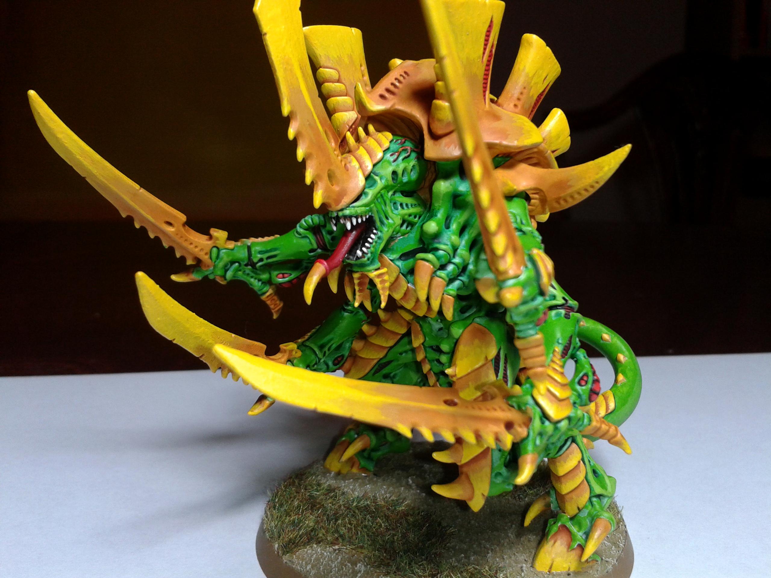 Green, Swarmlord, Tty, Tyranids, Yellow