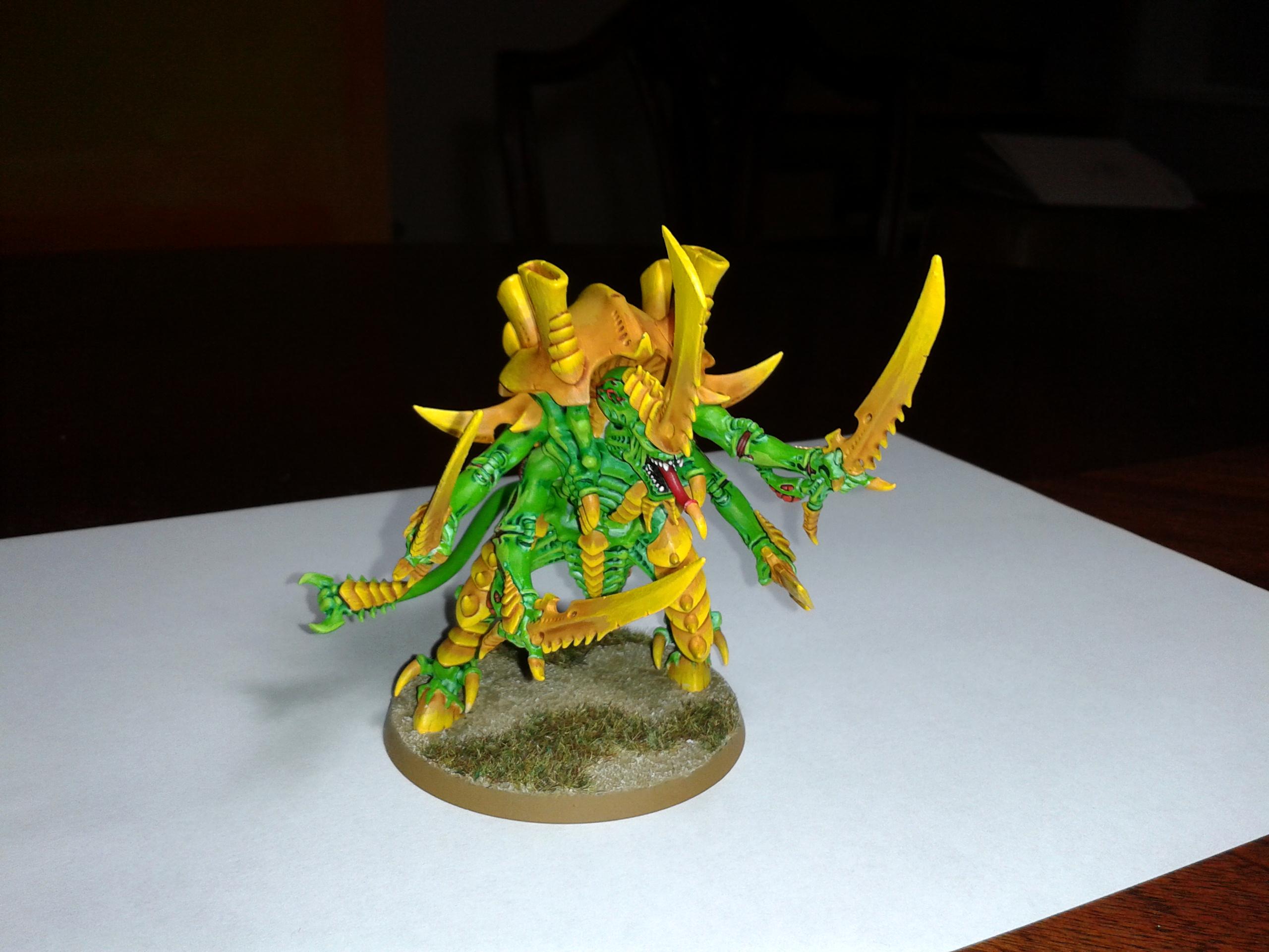 Green, Swarmlord, Tty, Tyranids, Yellow