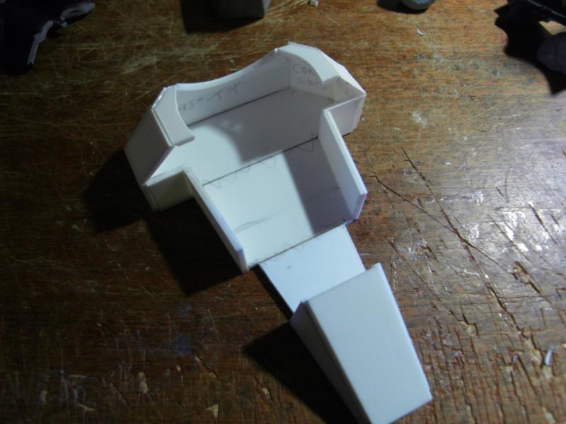 Battlesuit, Conversion, Empire, Heavy, Mech, Plasticard, Scratch Build, Tau, Titan, Titian, Uber Suit, Walker, Warhammer 40,000, Warhammer Fantasy, Work In Progress