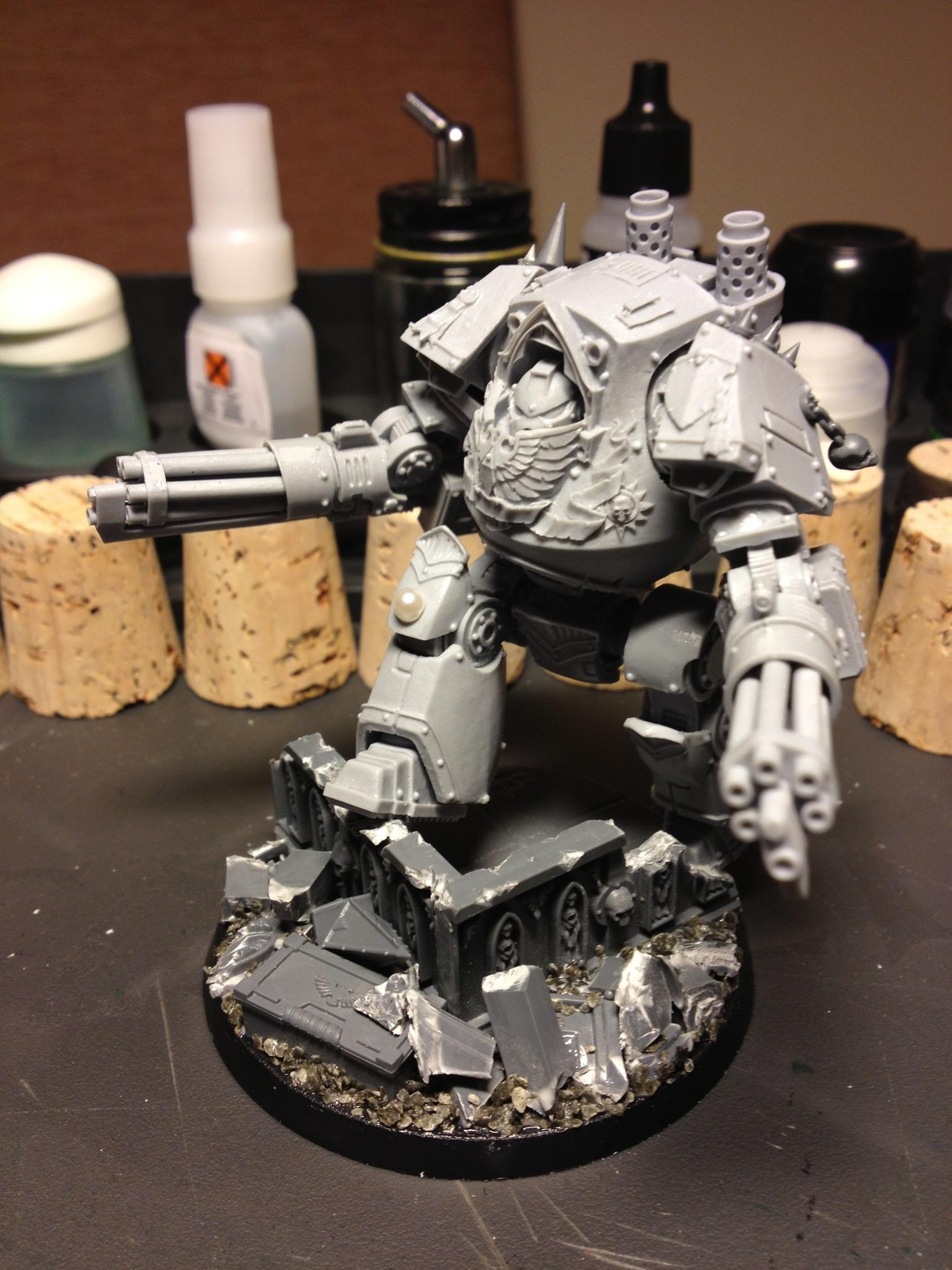 Sons of Horus Contemptor WIP