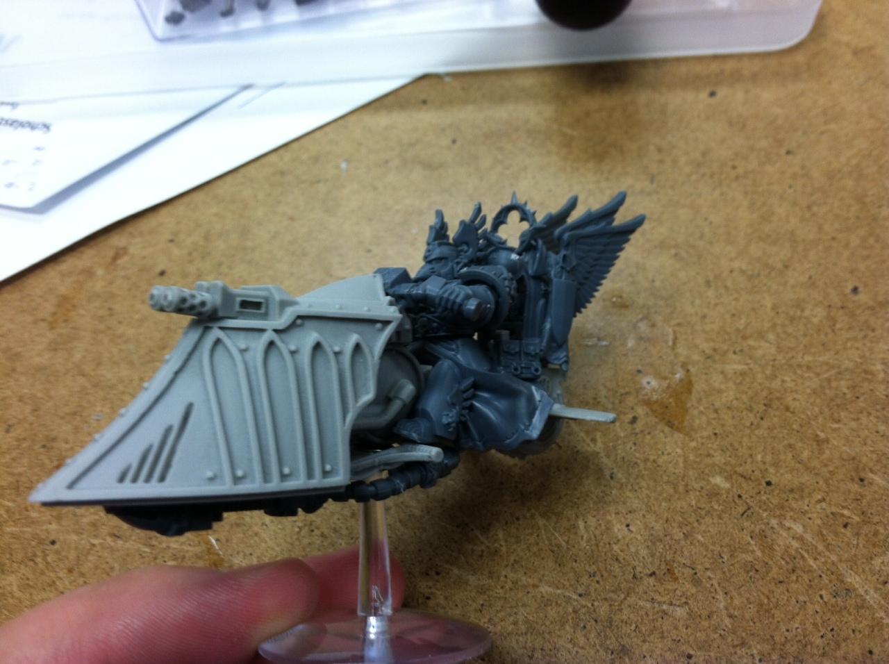 Conversion, Counts As, Dark Angels, Gothic, Jetbike, Maxmini, Sammael